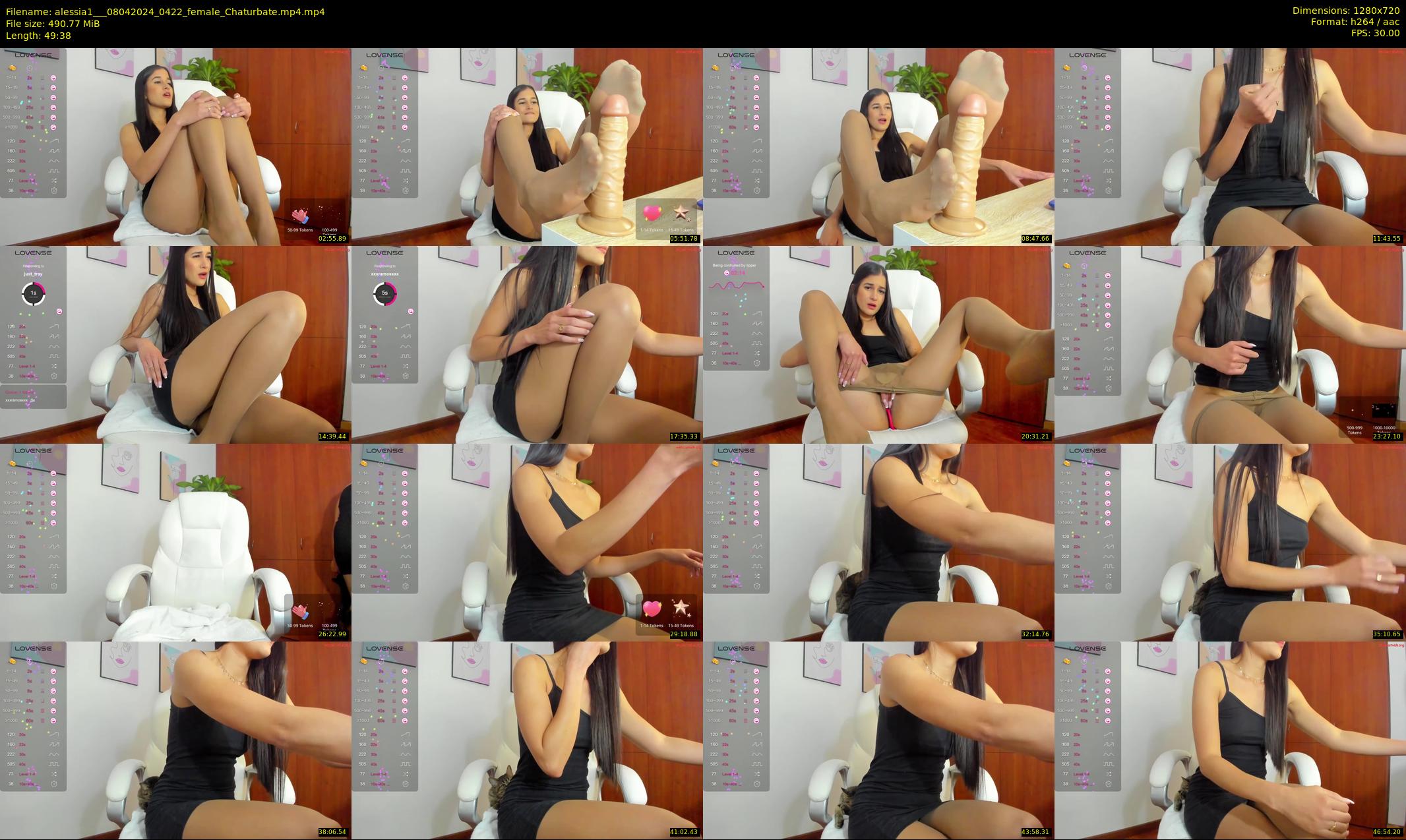 alessia1__ — 50 minute Chaturbate female cam show recording, 720p, Apr 8, 2024