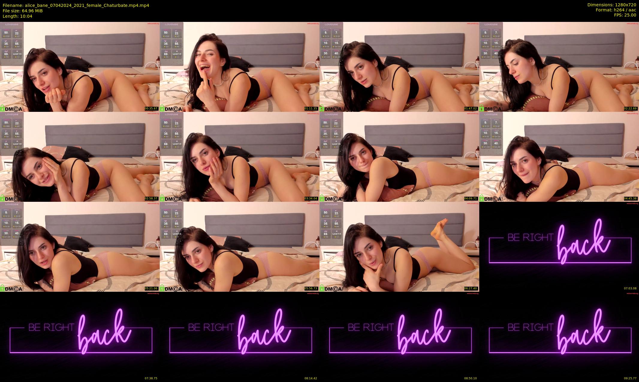 alice_bane — 11 minute Chaturbate female cam show recording, 720p, Apr 7, 2024