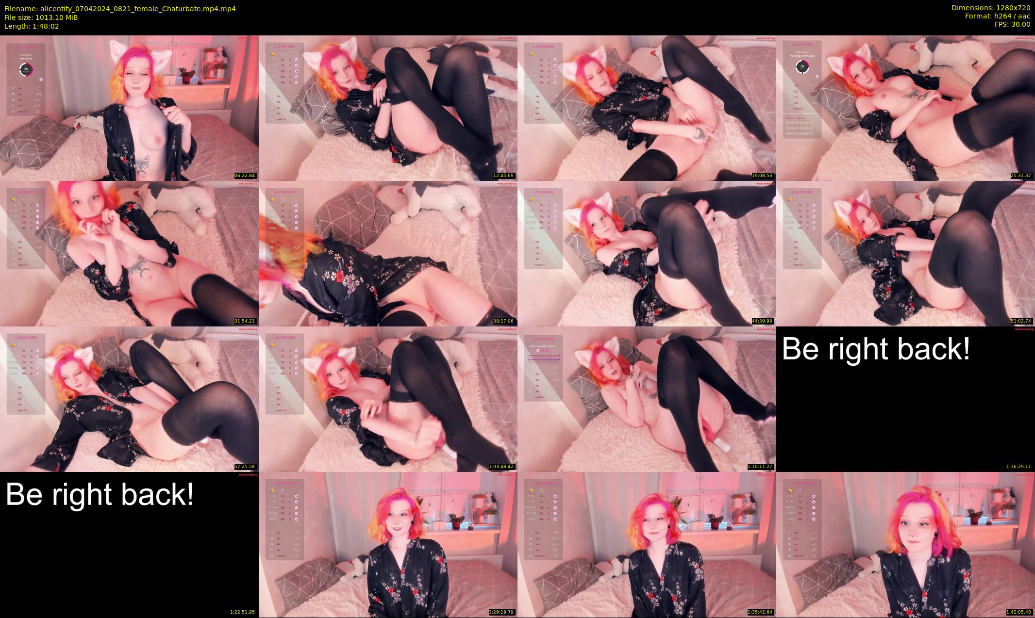 alicentity — 109 minute Chaturbate female cam show recording, 720p, Apr 7, 2024
