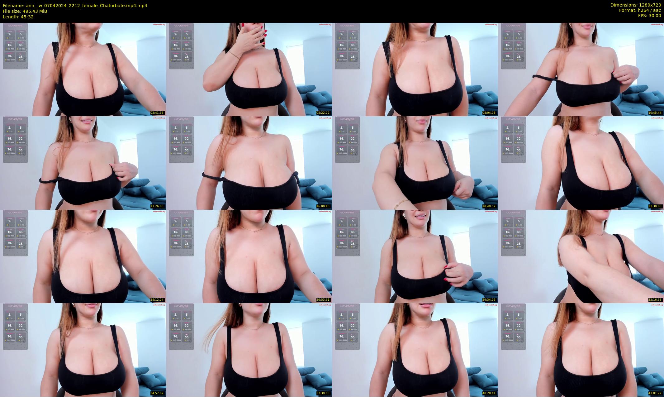 ann__w — 46 minute Chaturbate female cam show recording, 720p, Apr 7, 2024