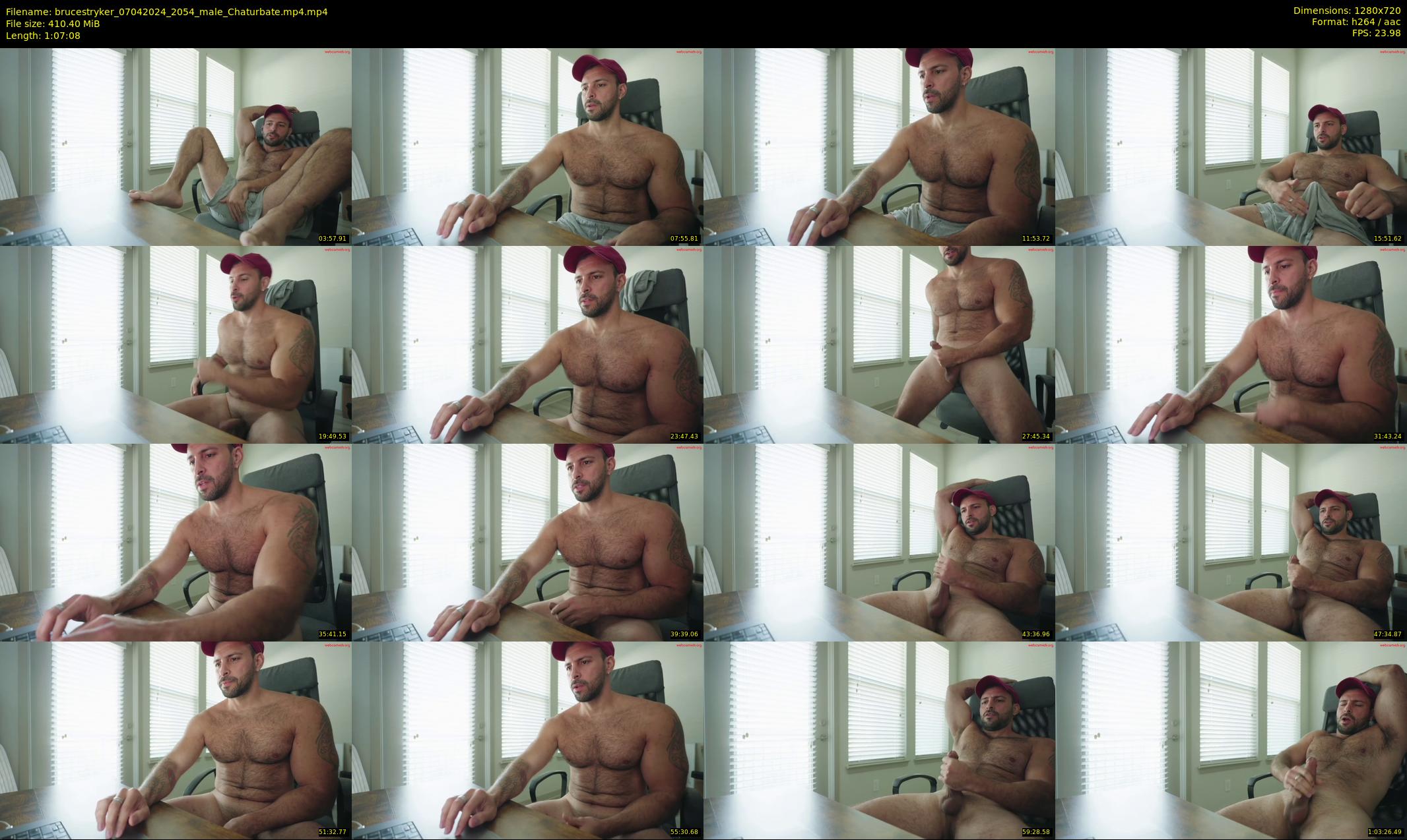 brucestryker — 68 minute Chaturbate male cam show recording, 720p, Apr 7, 2024