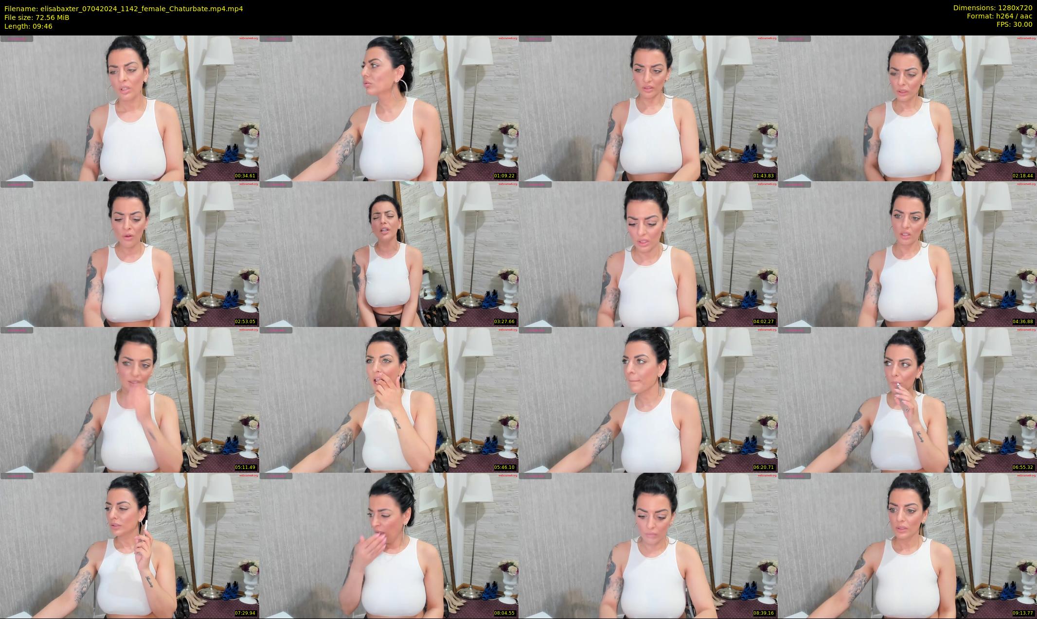elisabaxter — 10 minute Chaturbate female cam show recording, 720p, Apr 7, 2024