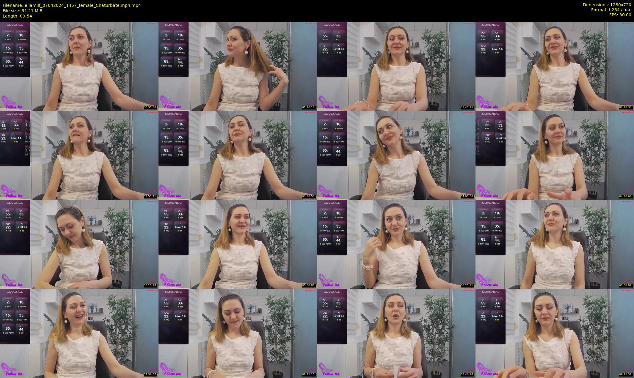 ellamilf — 10 minute Chaturbate female cam show recording, 720p, Apr 7, 2024