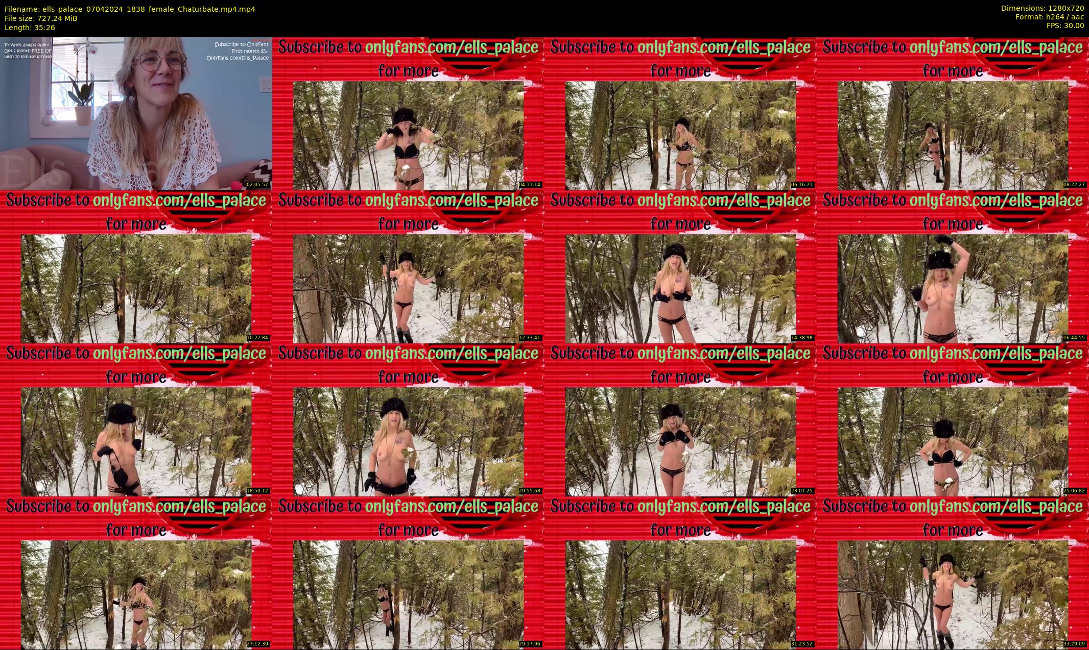 ells_palace — 36 minute Chaturbate female cam show recording, 720p, Apr 7, 2024