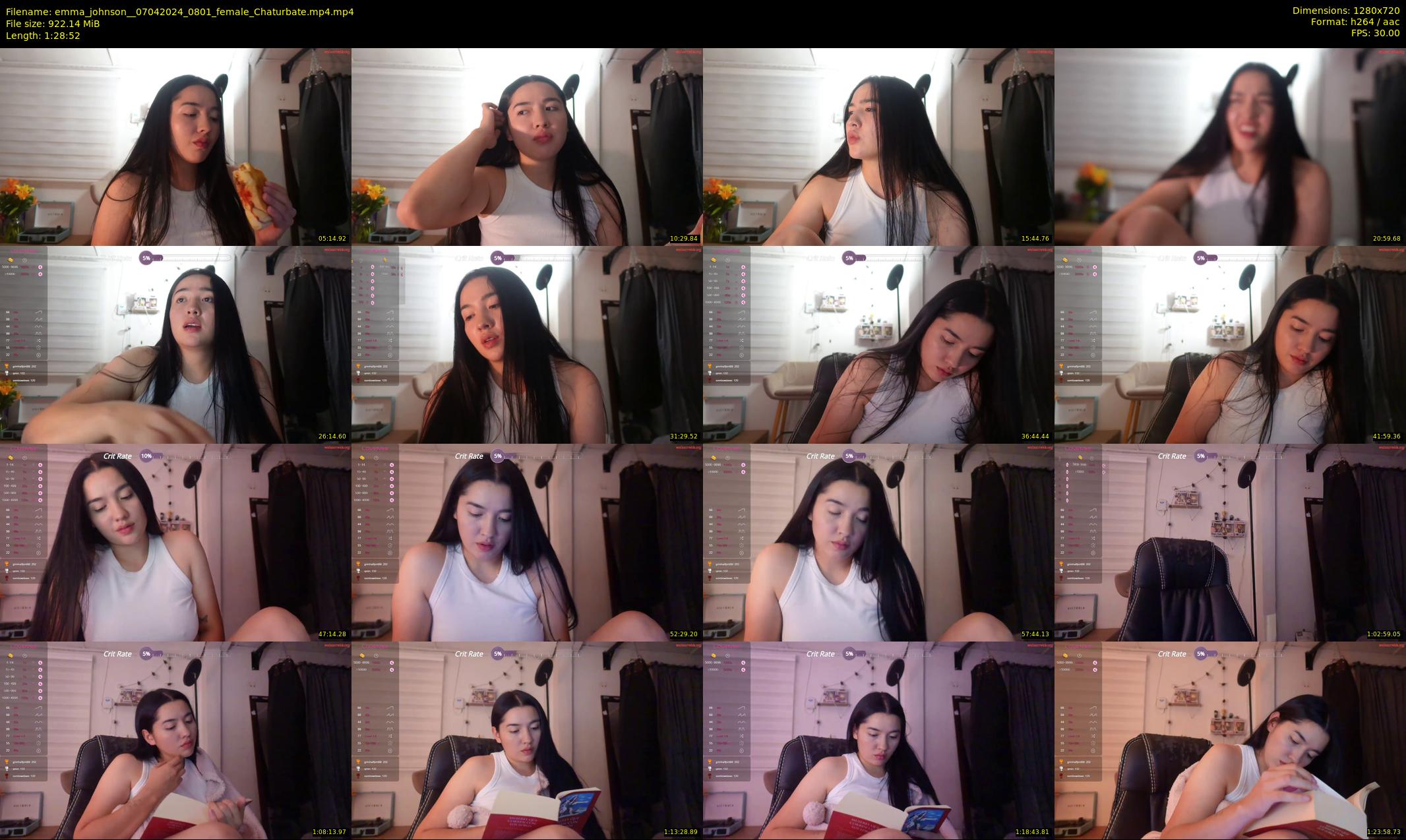 emma_johnson_ — 89 minute Chaturbate female cam show recording, 720p, Apr 7, 2024