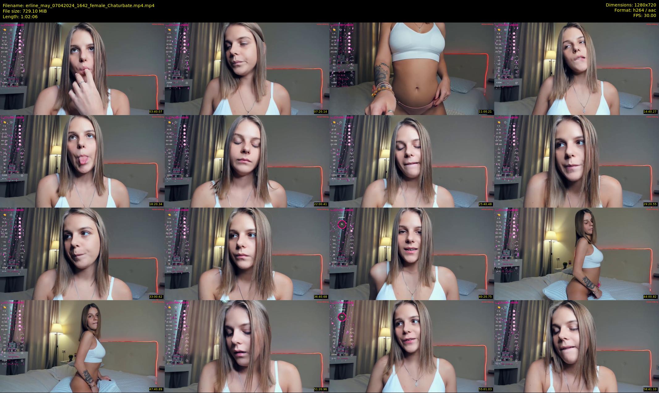 erline_may — 63 minute Chaturbate female cam show recording, 720p, Apr 7, 2024