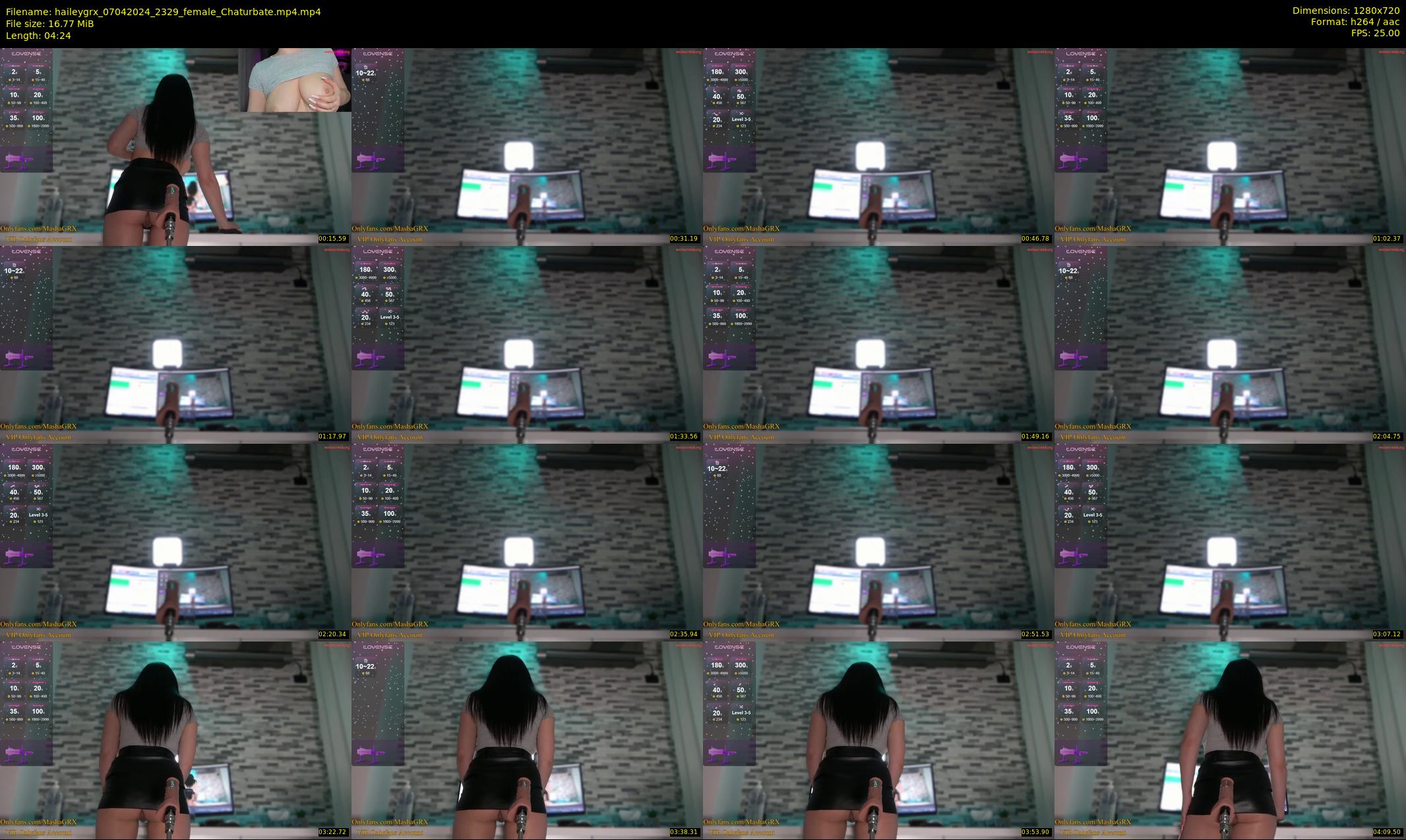 haileygrx — 5 minute Chaturbate female cam show recording, 720p, Apr 7, 2024