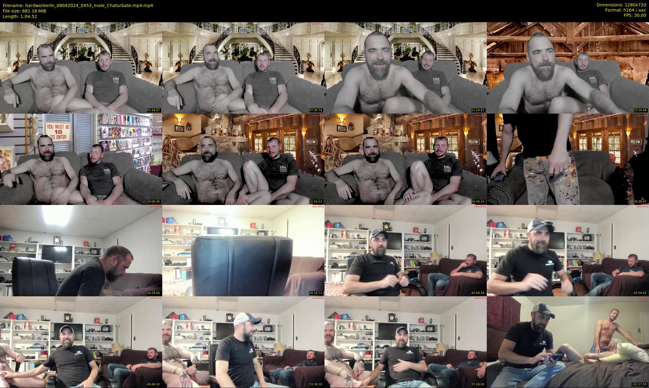 hardworkertn — 65 minute Chaturbate male cam show recording, 720p, Apr 8, 2024