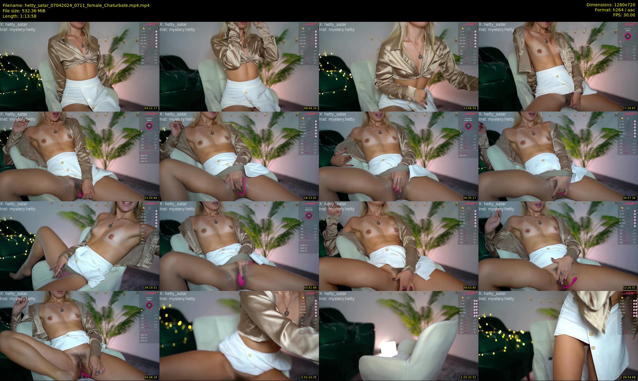 hetty_satar — 74 minute Chaturbate female cam show recording, 720p, Apr 7, 2024