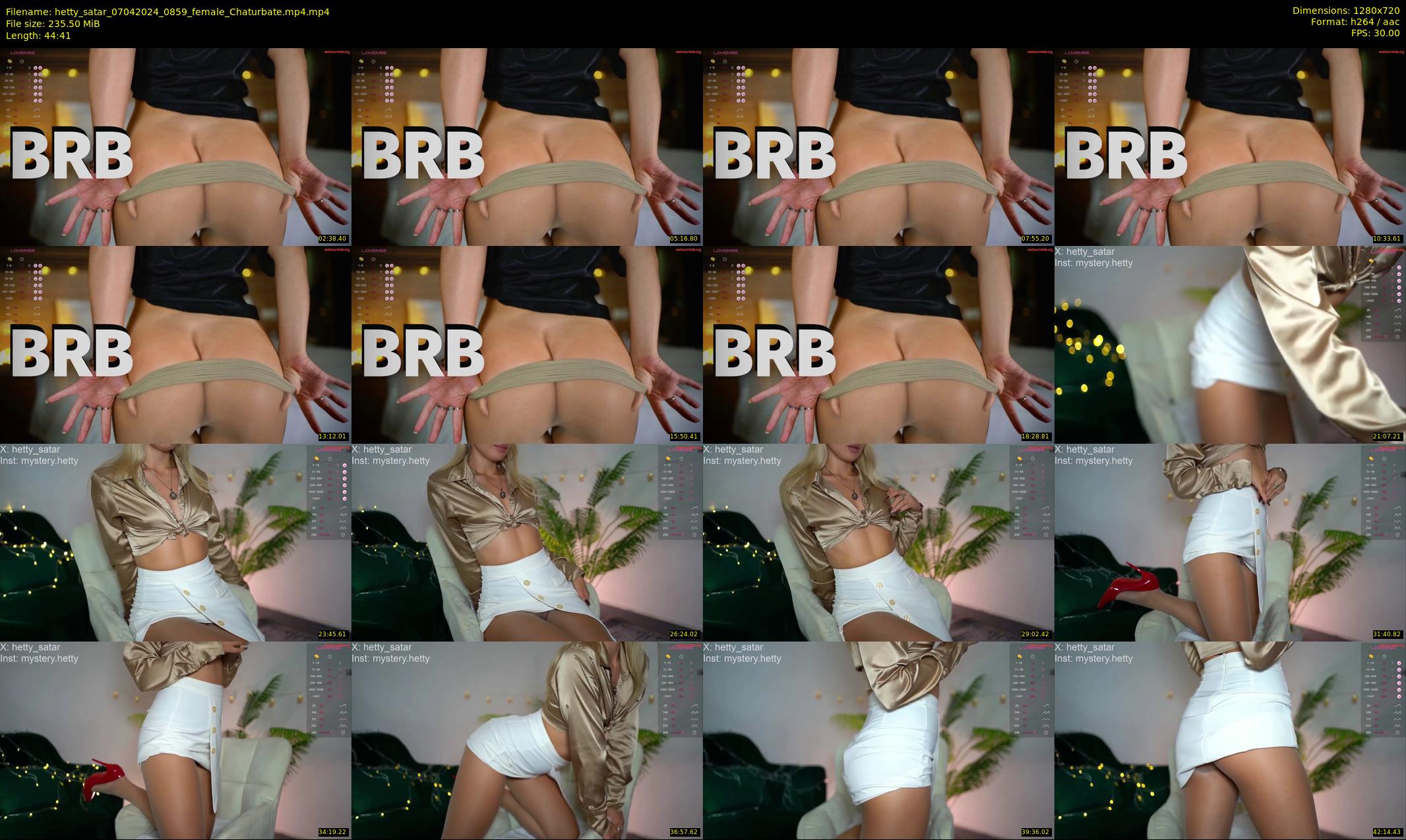 hetty_satar — 45 minute Chaturbate female cam show recording, 720p, Apr 7, 2024
