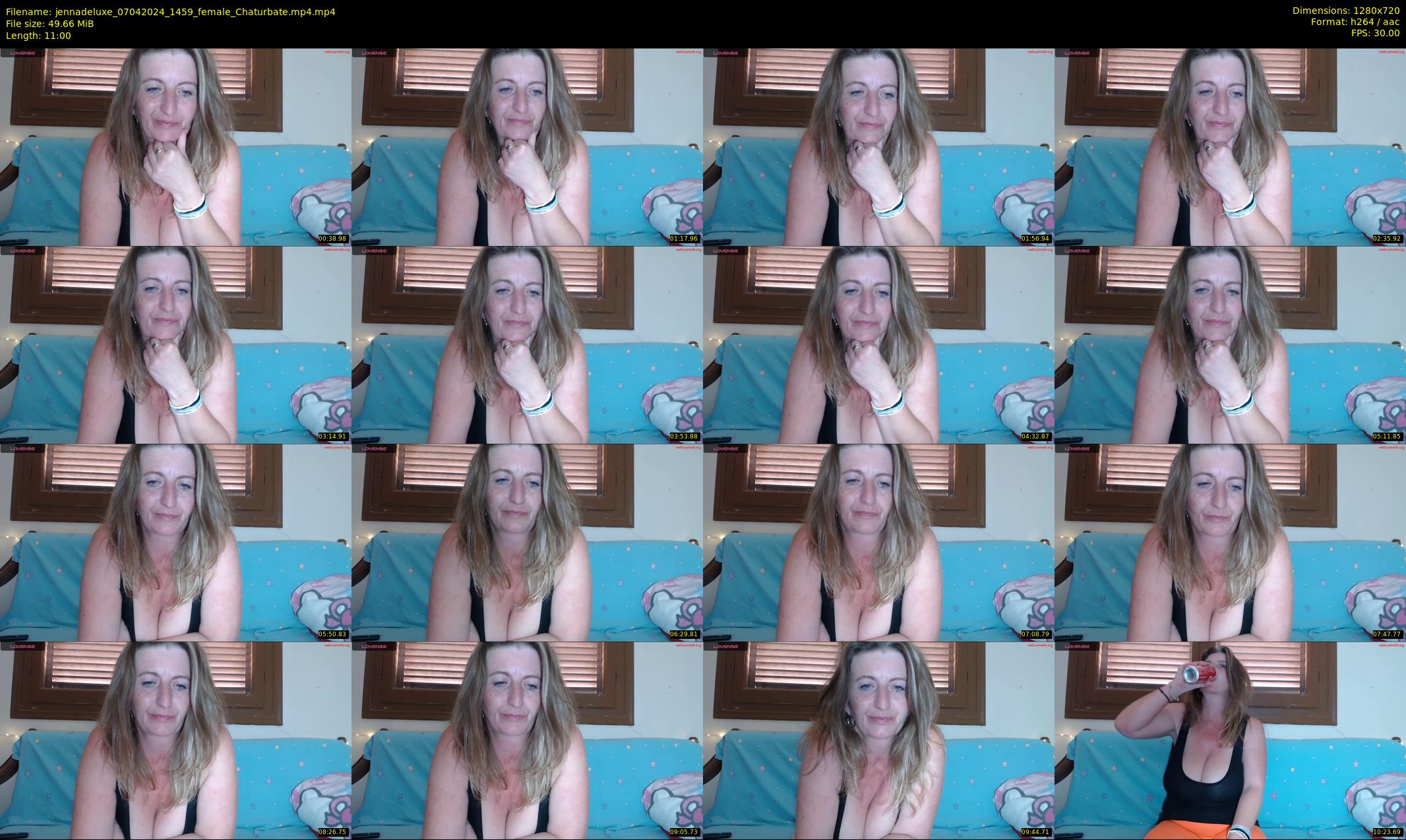 jennadeluxe — 11 minute Chaturbate female cam show recording, 720p, Apr 7, 2024