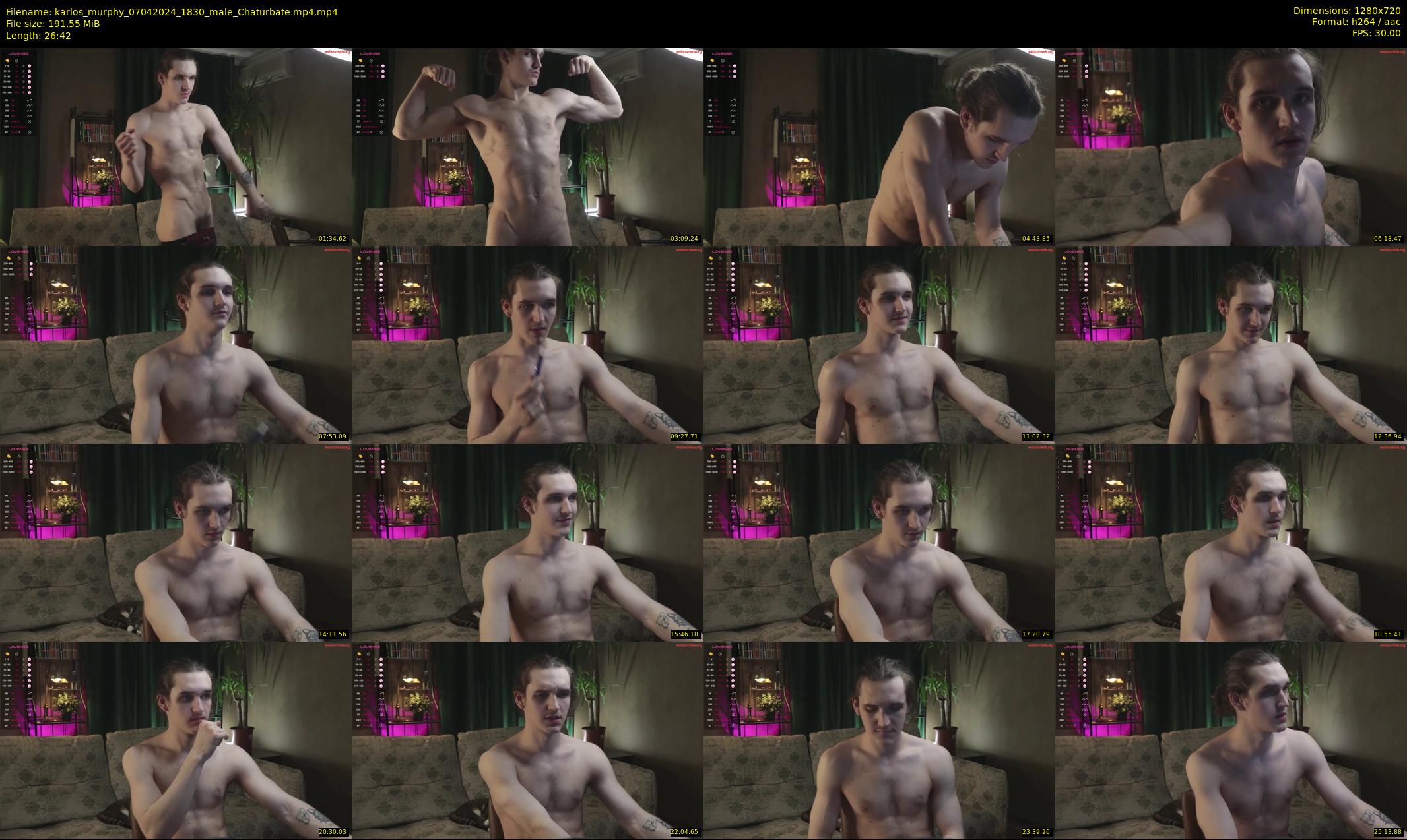 karlos_murphy — 27 minute Chaturbate male cam show recording, 720p, Apr 7, 2024