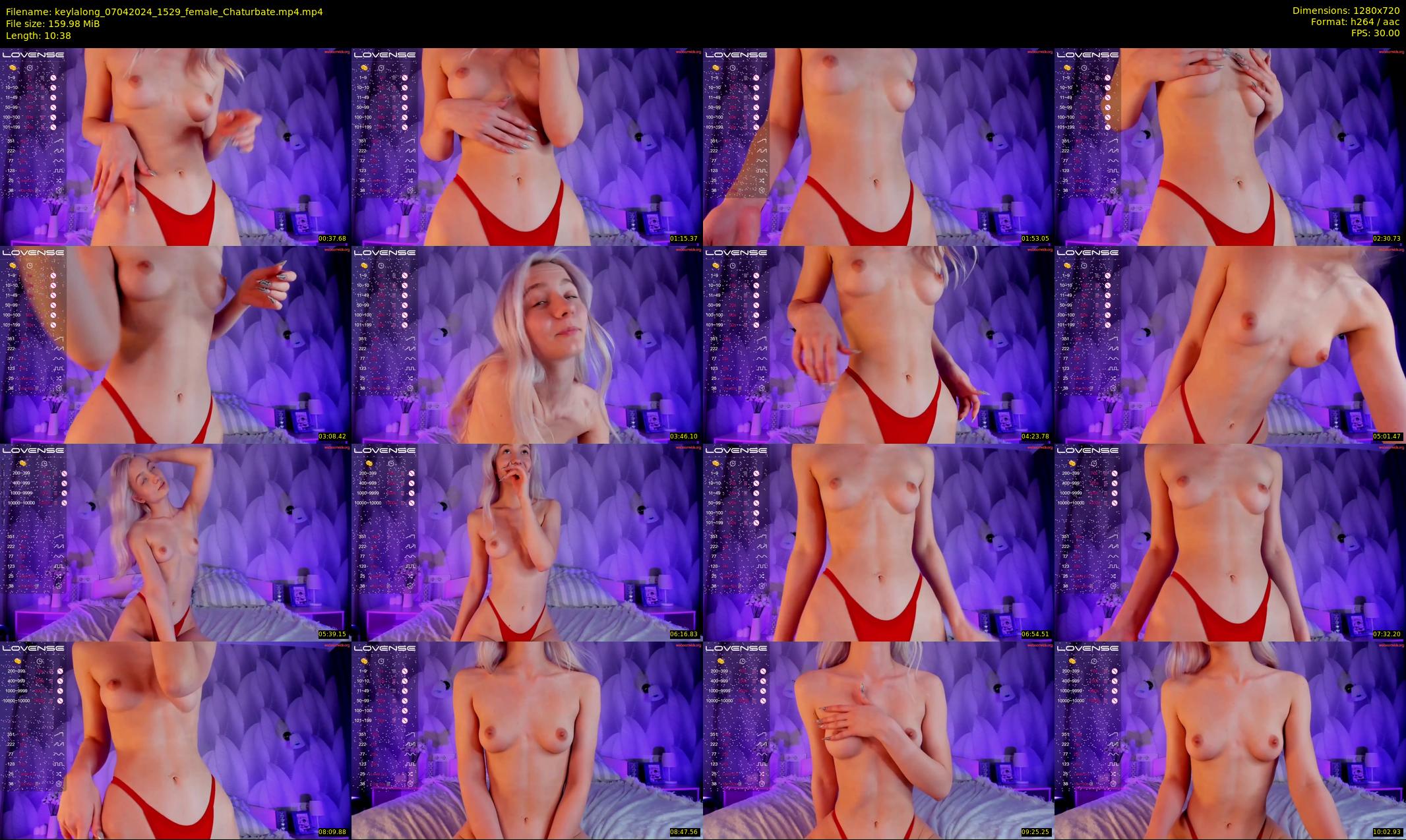 keylalong — 11 minute Chaturbate female cam show recording, 720p, Apr 7, 2024