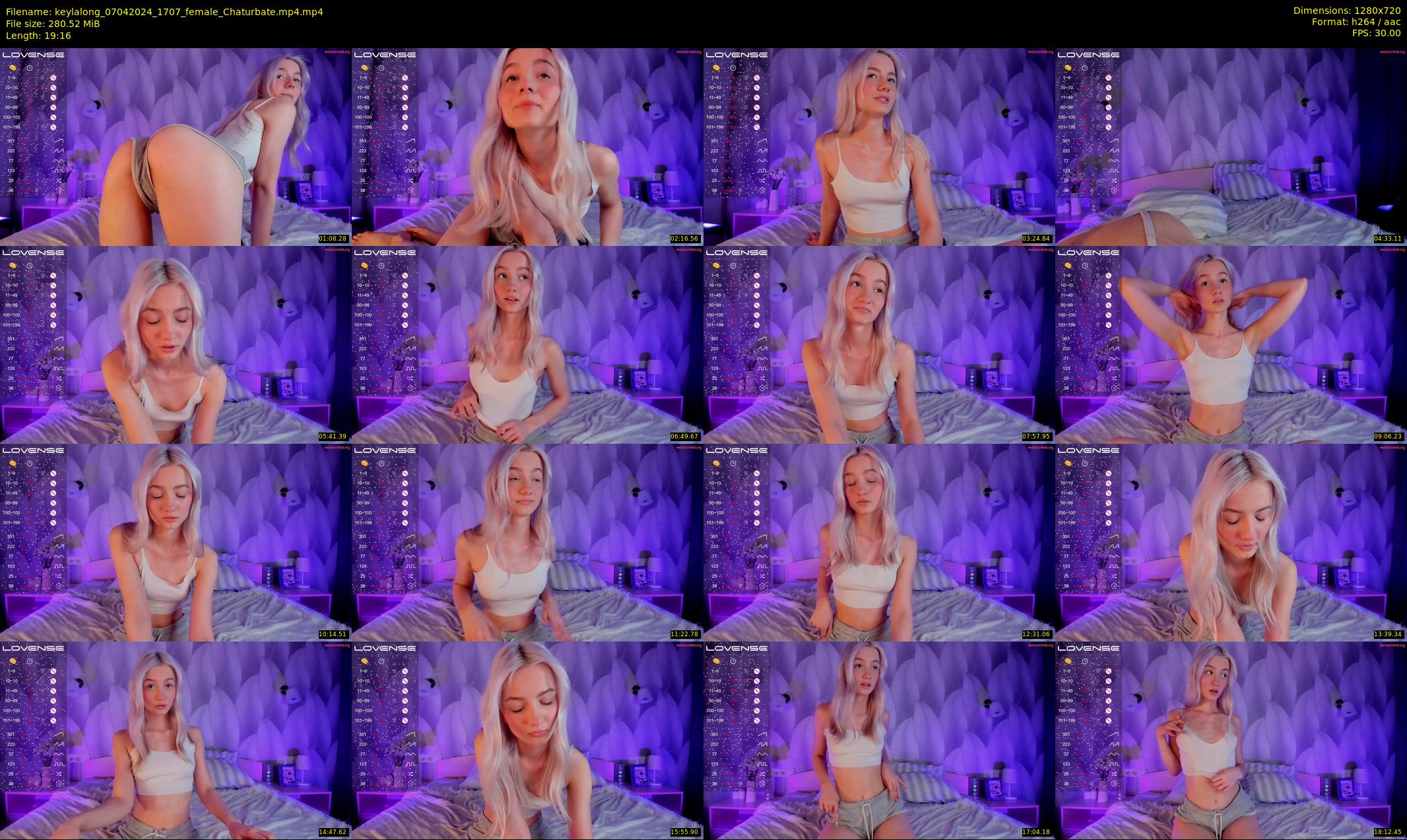 keylalong — 20 minute Chaturbate female cam show recording, 720p, Apr 7, 2024