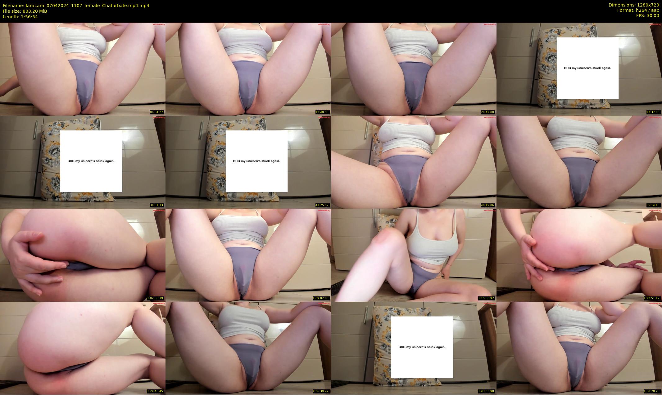 laracara — 117 minute Chaturbate female cam show recording, 720p, Apr 7, 2024
