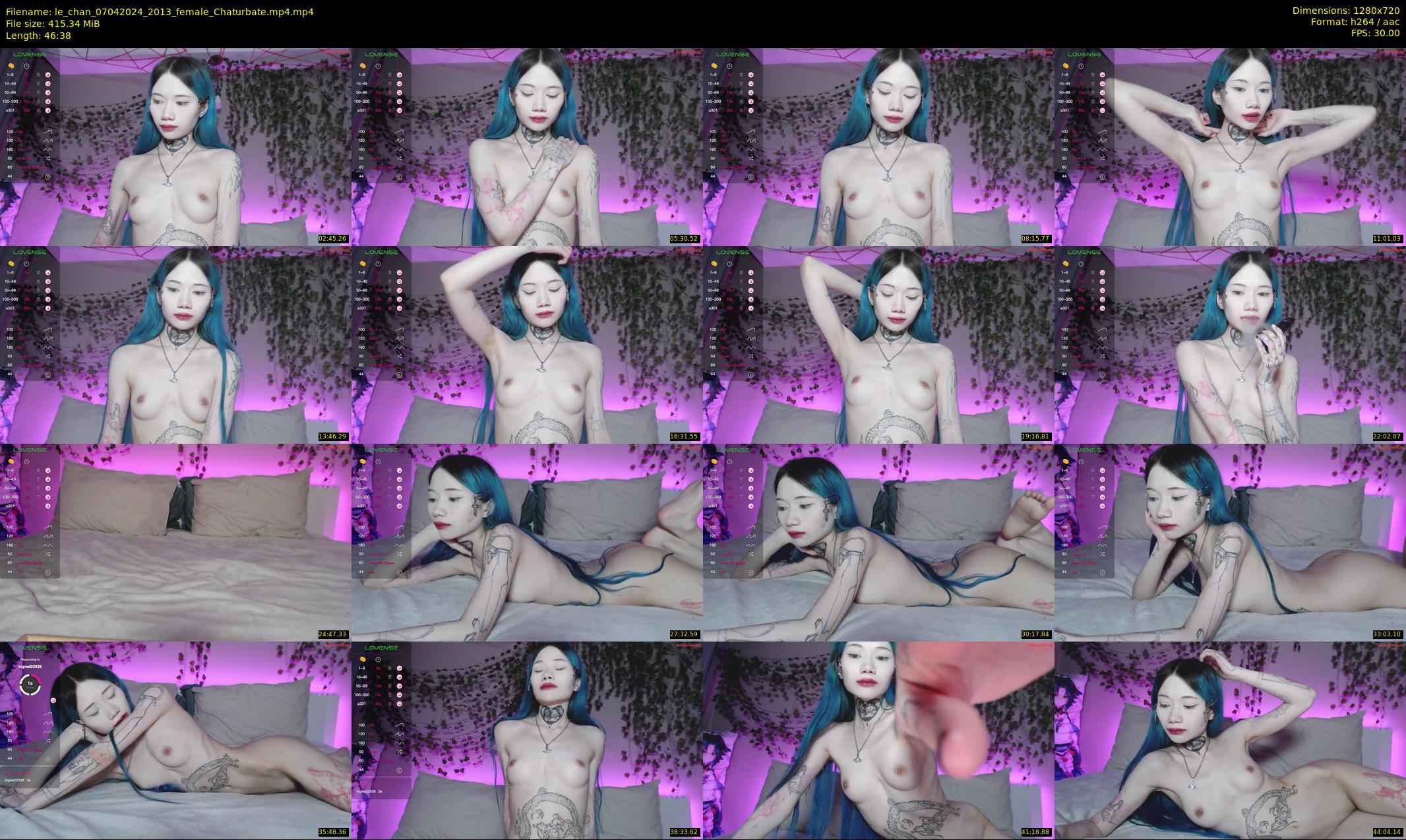 le_chan — 47 minute Chaturbate female cam show recording, 720p, Apr 7, 2024