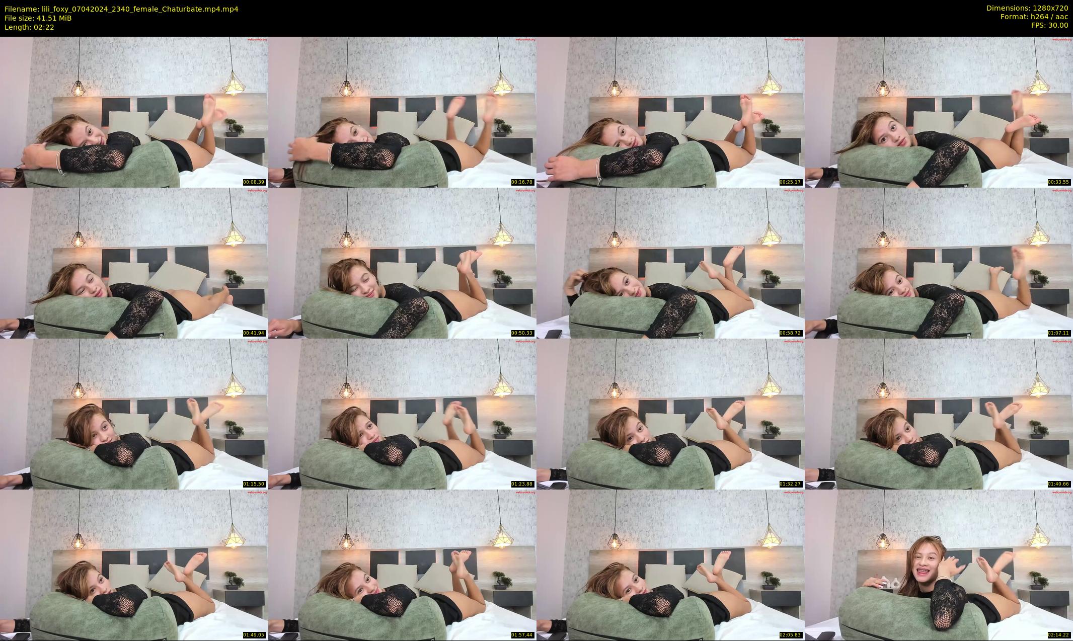 lili_foxy — 3 minute Chaturbate female cam show recording, 720p, Apr 7, 2024
