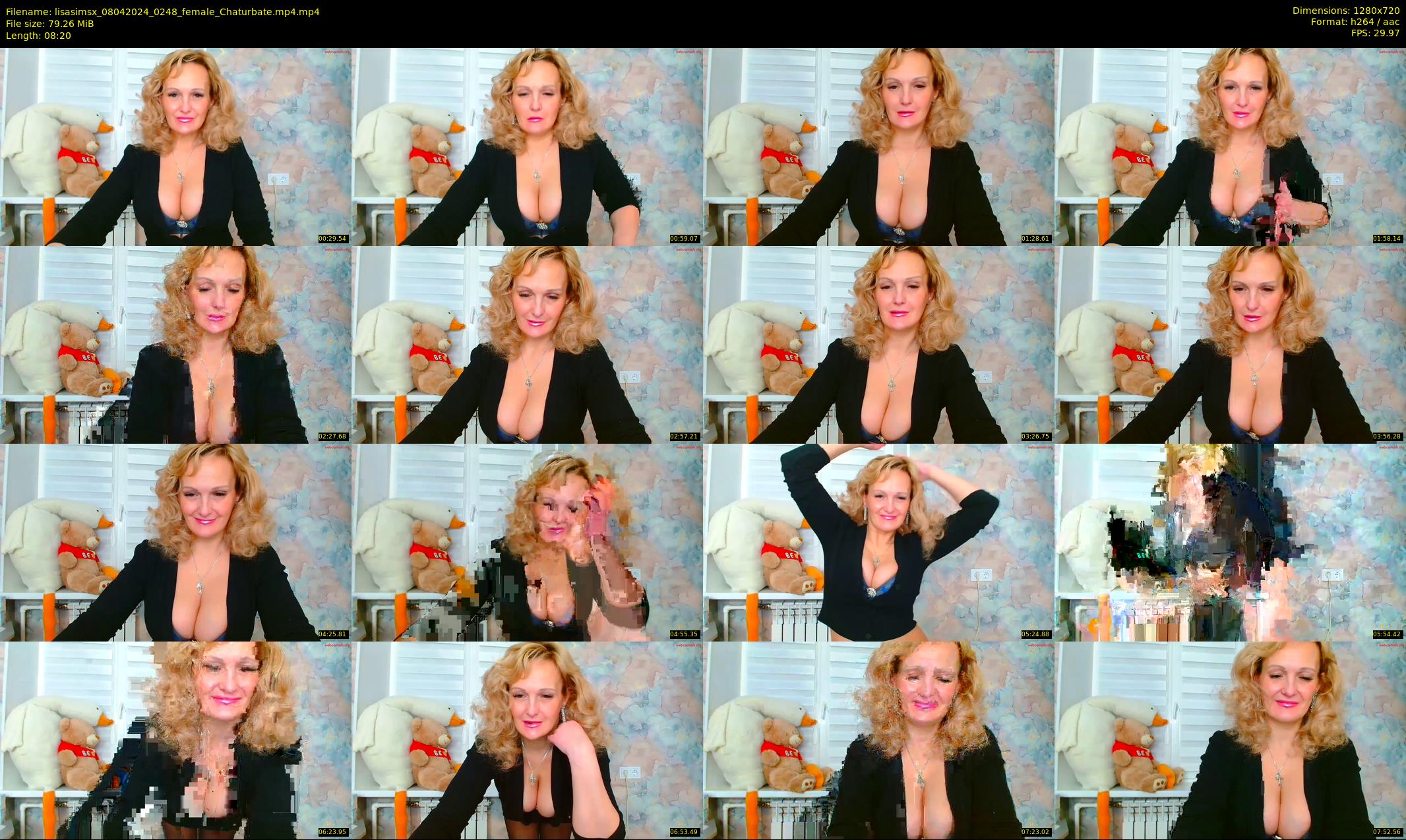 lisasimsx — 9 minute Chaturbate female cam show recording, 720p, Apr 8, 2024