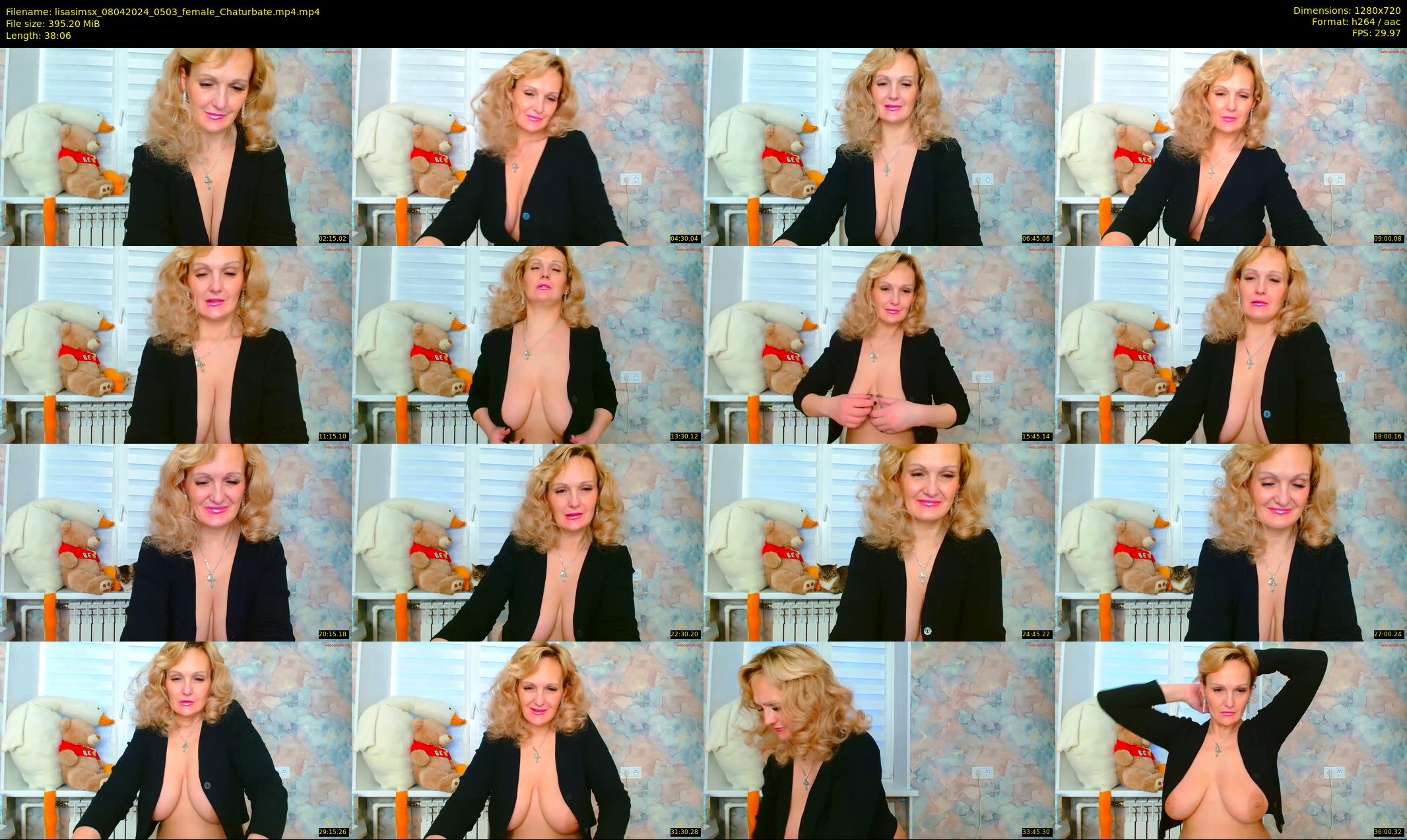 lisasimsx — 39 minute Chaturbate female cam show recording, 720p, Apr 8, 2024