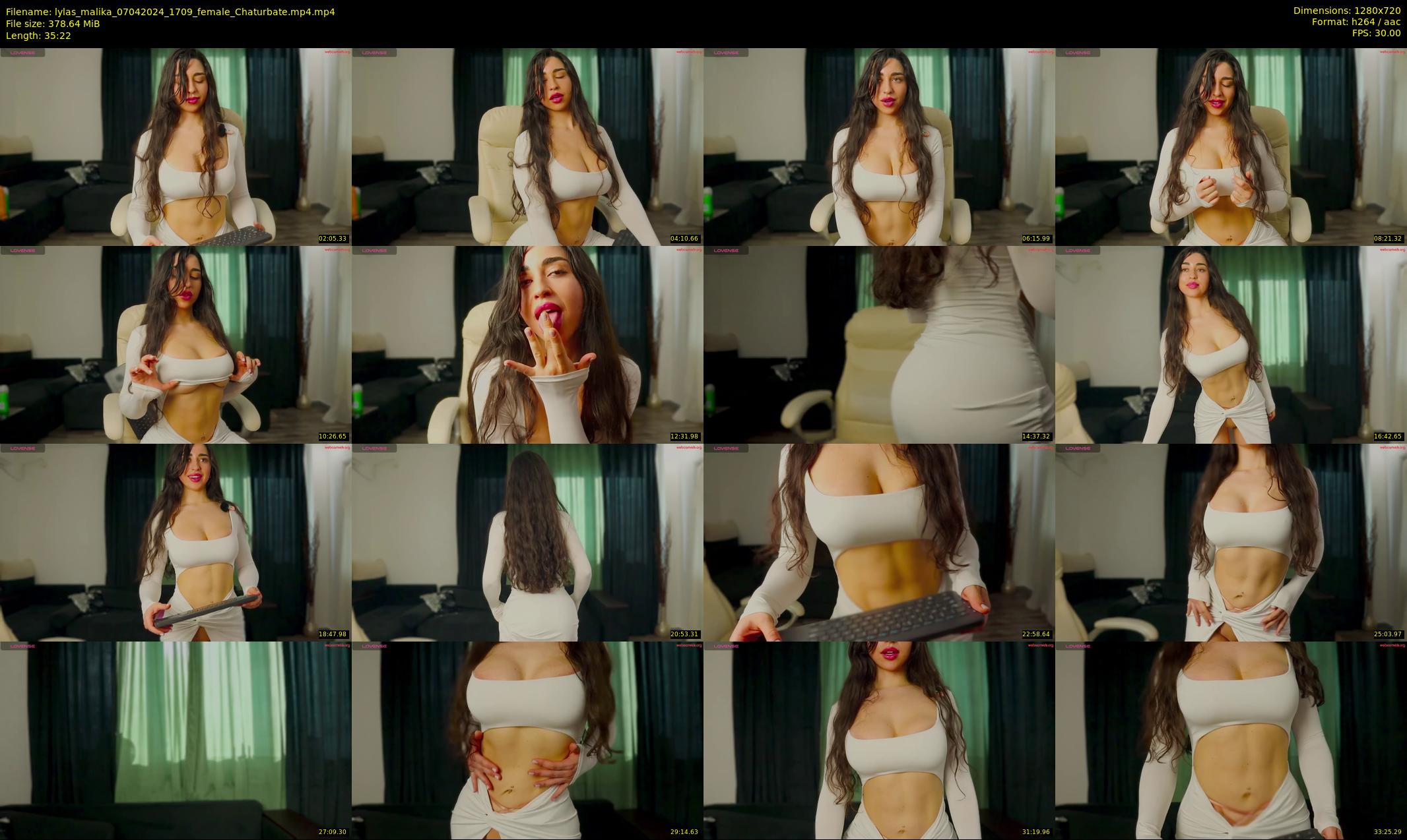 lylas_malika — 36 minute Chaturbate female cam show recording, 720p, Apr 7, 2024