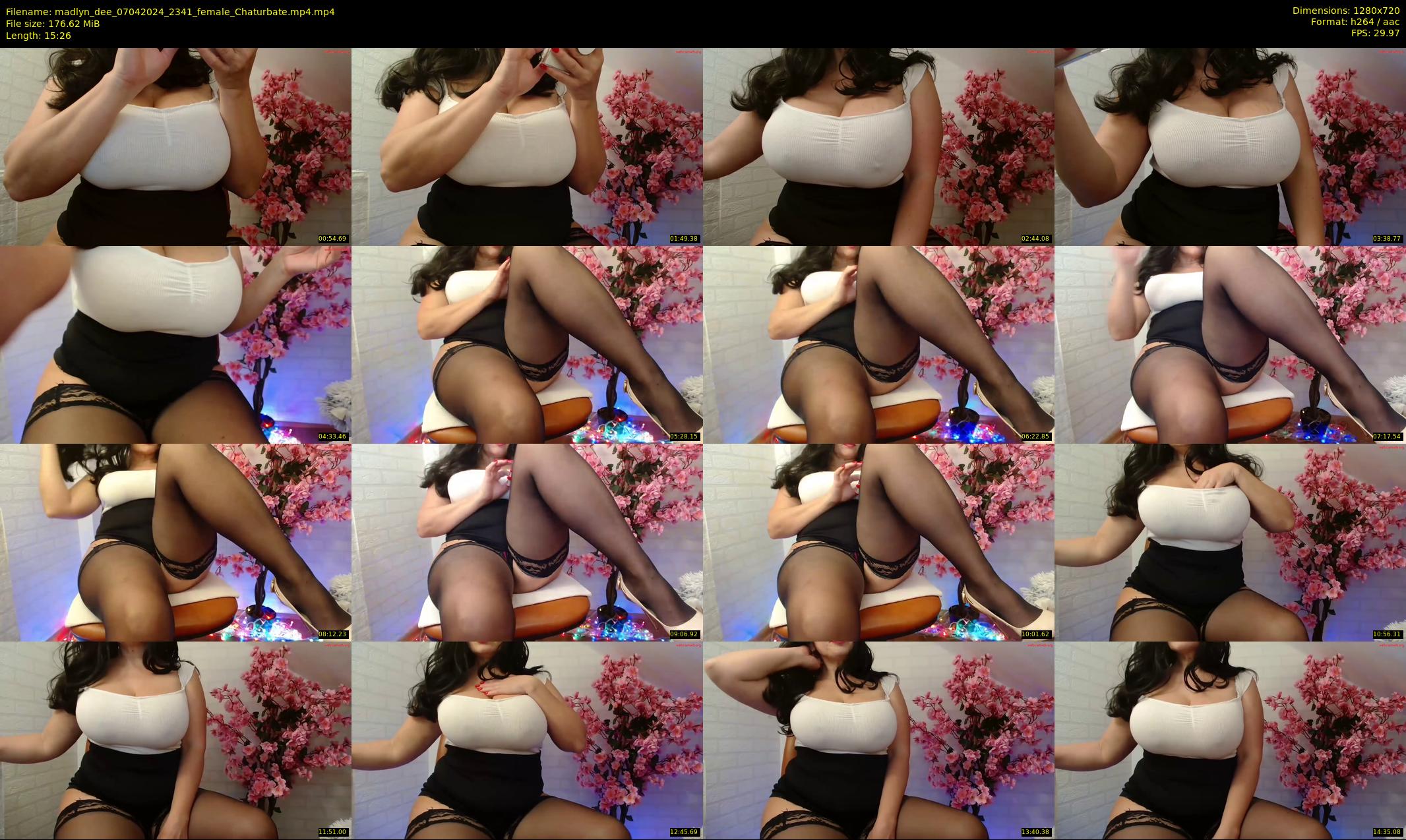 madlyn_dee — 16 minute Chaturbate female cam show recording, 720p, Apr 7, 2024