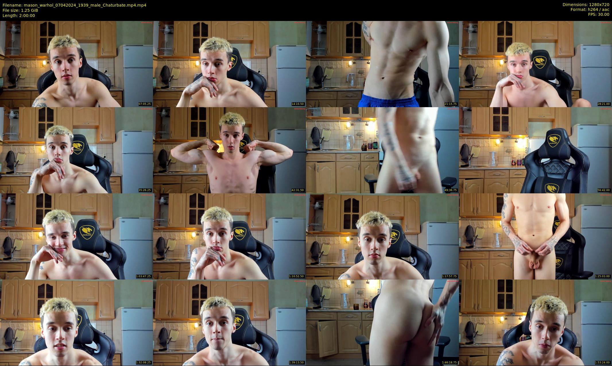 mason_warhol — 120 minute Chaturbate male cam show recording, 720p, Apr 7, 2024