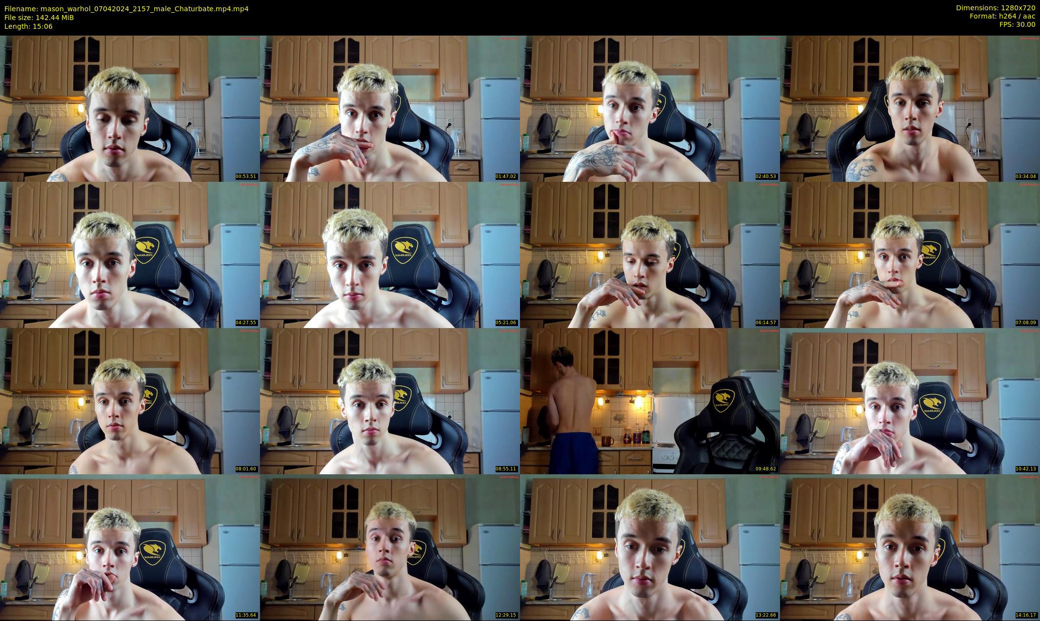 mason_warhol — 16 minute Chaturbate male cam show recording, 720p, Apr 7, 2024