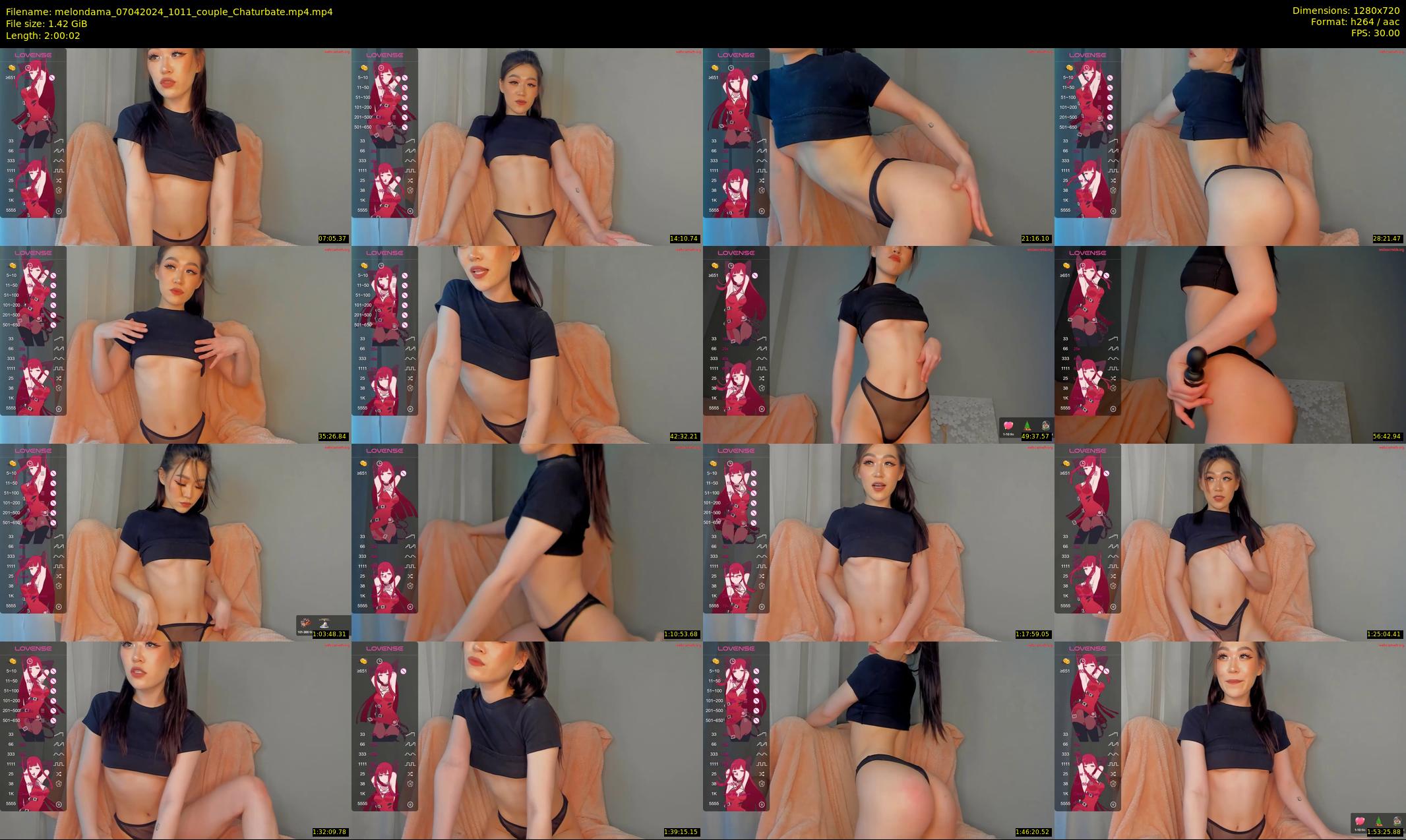 melondama — 121 minute Chaturbate female cam show recording, 720p, Apr 7, 2024