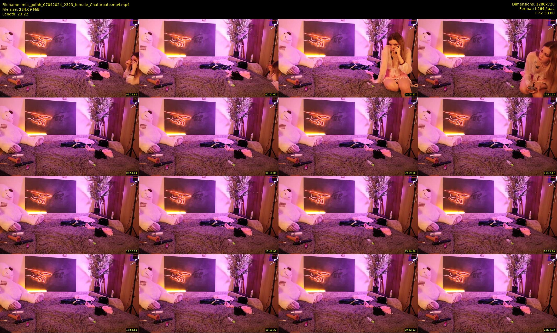 mia_gothh — 24 minute Chaturbate female cam show recording, 720p, Apr 7, 2024