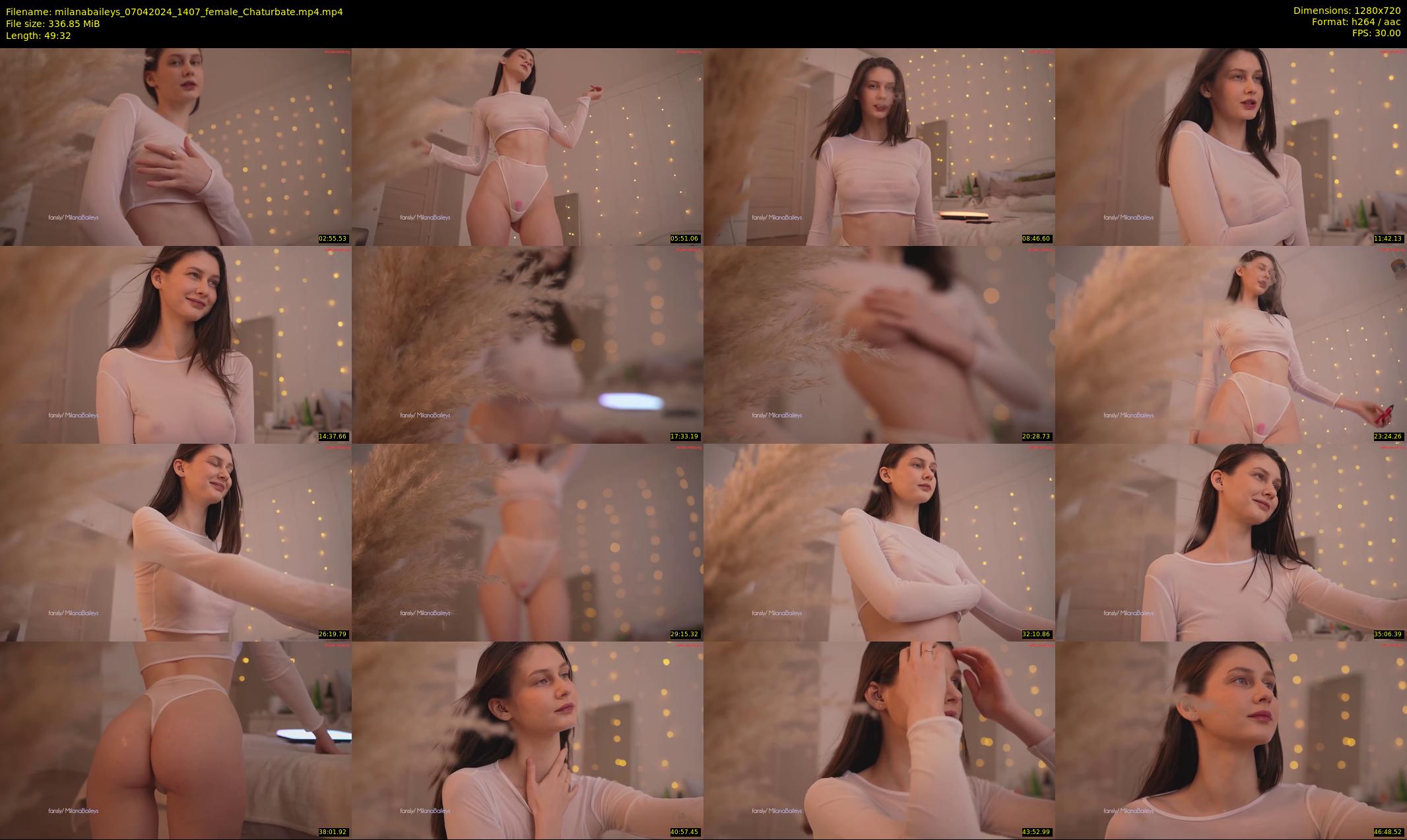 milanabaileys — 50 minute Chaturbate female cam show recording, 720p, Apr 7, 2024