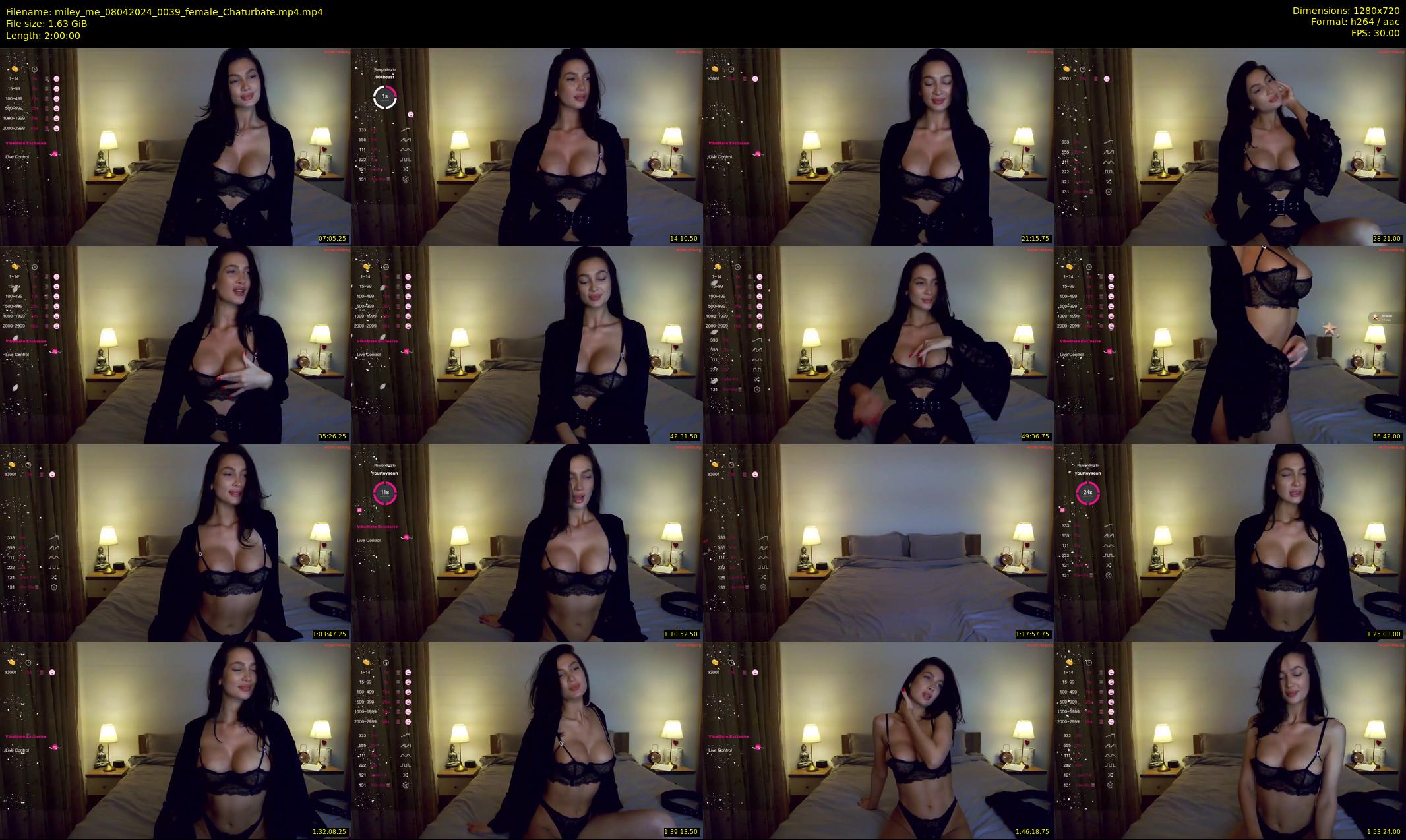miley_me — 120 minute Chaturbate female cam show recording, 720p, Apr 8, 2024