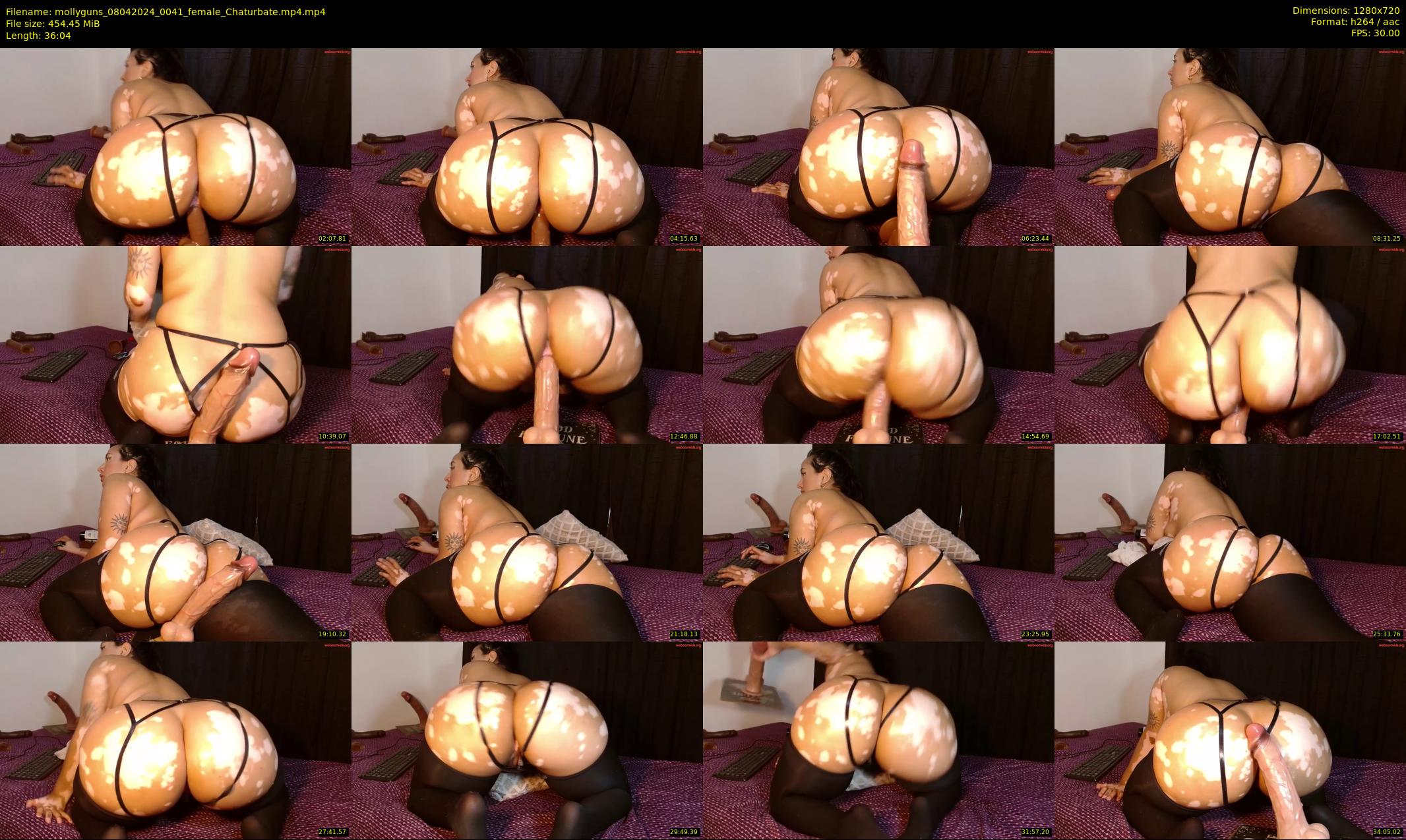 mollyguns — 37 minute Chaturbate female cam show recording, 720p, Apr 8, 2024