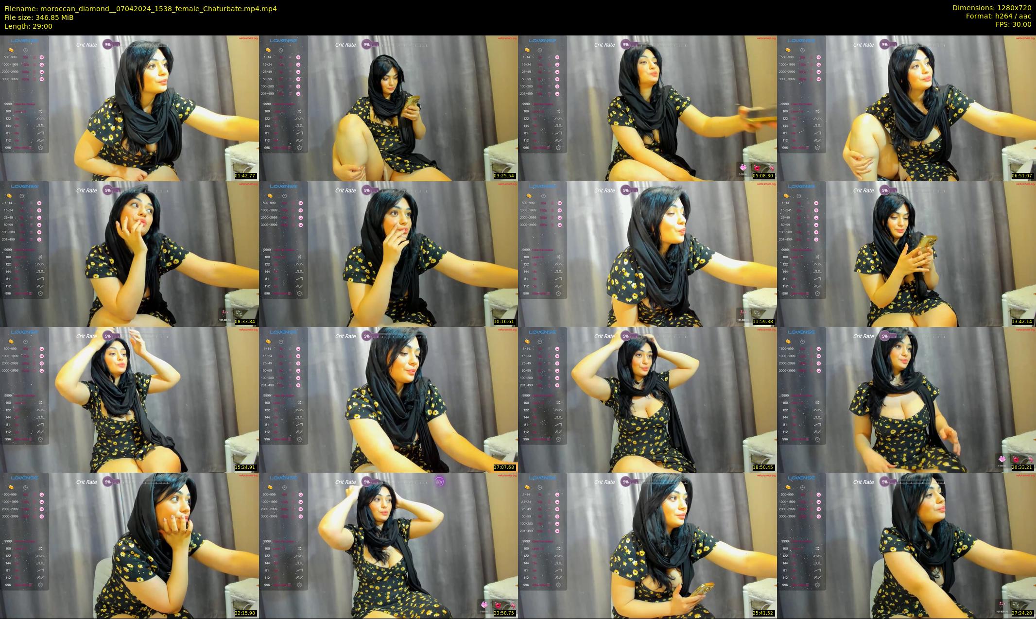 moroccan_diamond_ — 29 minute Chaturbate female cam show recording, 720p, Apr 7, 2024