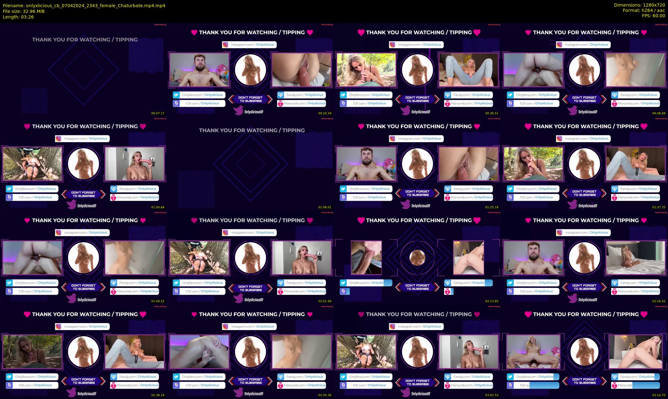 onlyxlicious_cb — 4 minute Chaturbate female cam show recording, 720p, Apr 7, 2024