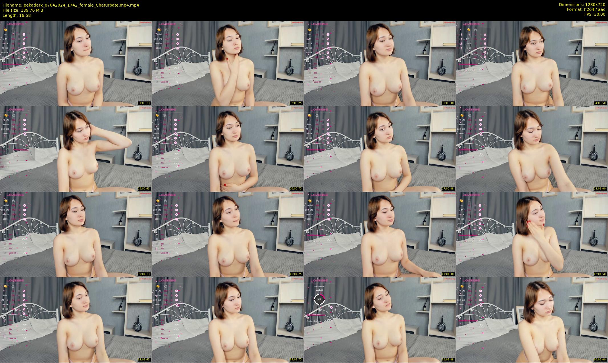 pekadark — 17 minute Chaturbate female cam show recording, 720p, Apr 7, 2024