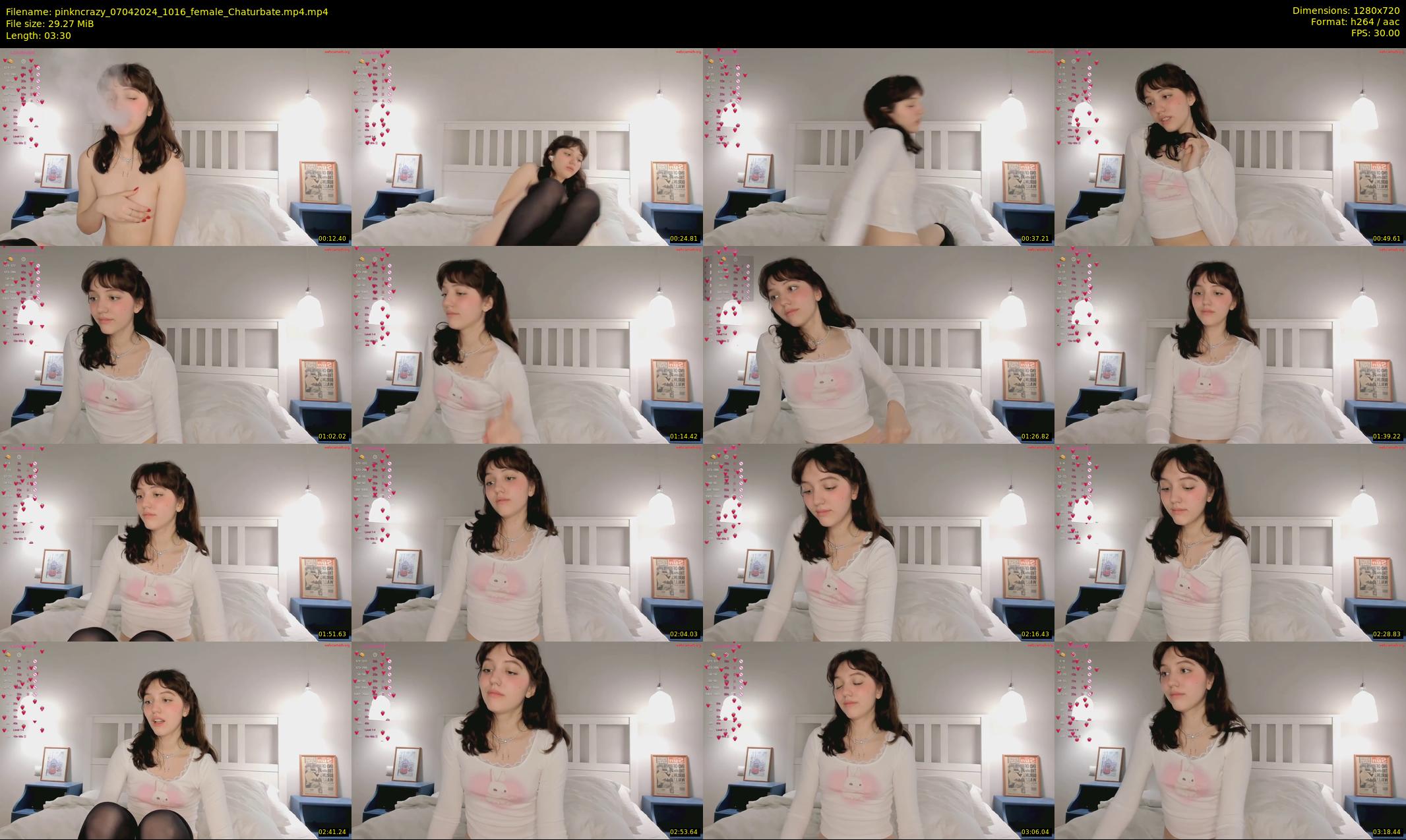 pinkncrazy — 4 minute Chaturbate female cam show recording, 720p, Apr 7, 2024