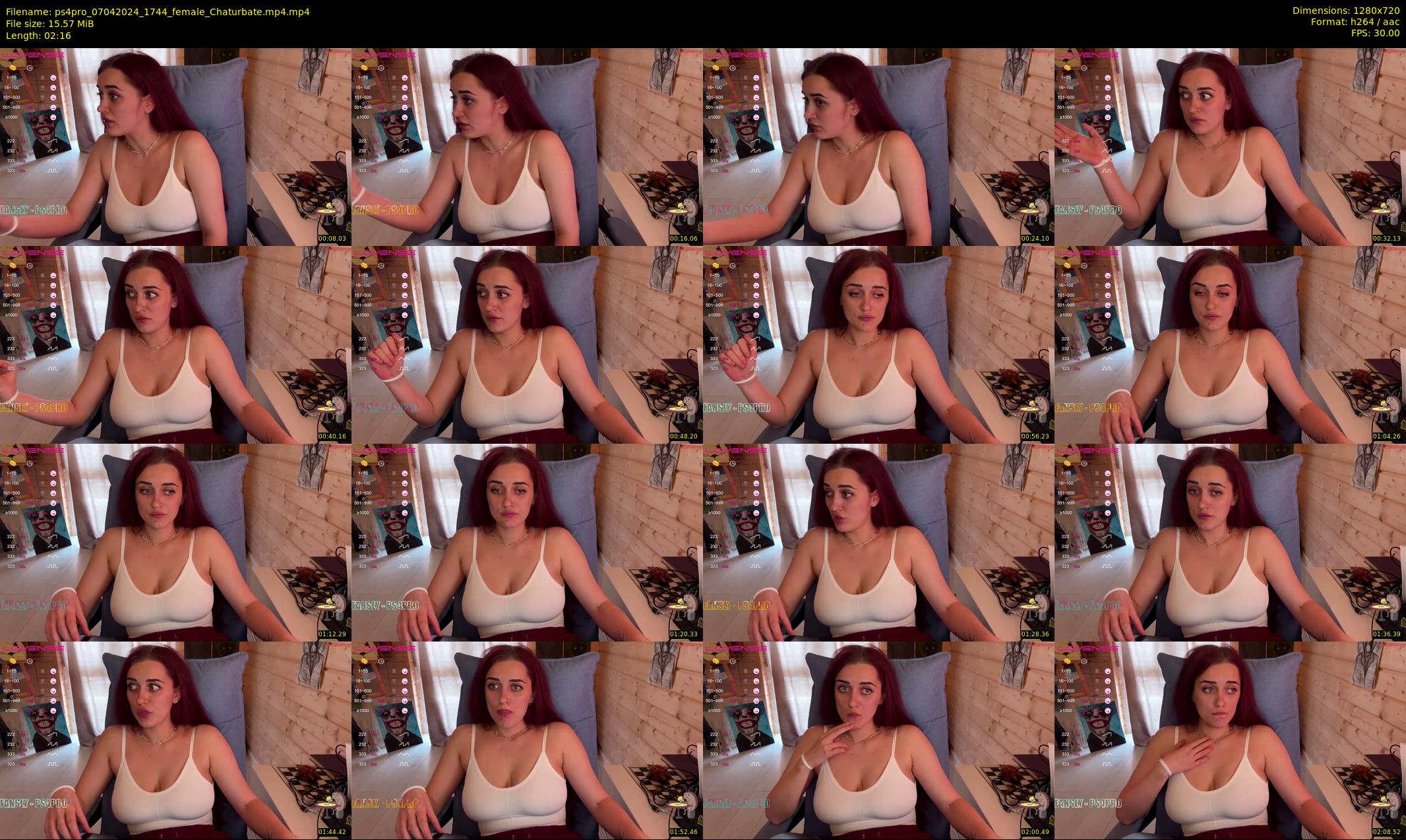 ps4pro — 3 minute Chaturbate female cam show recording, 720p, Apr 7, 2024
