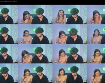 sarahxaoliver1 — 5 minute Chaturbate couple cam show recording, 720p, Apr 8, 2024