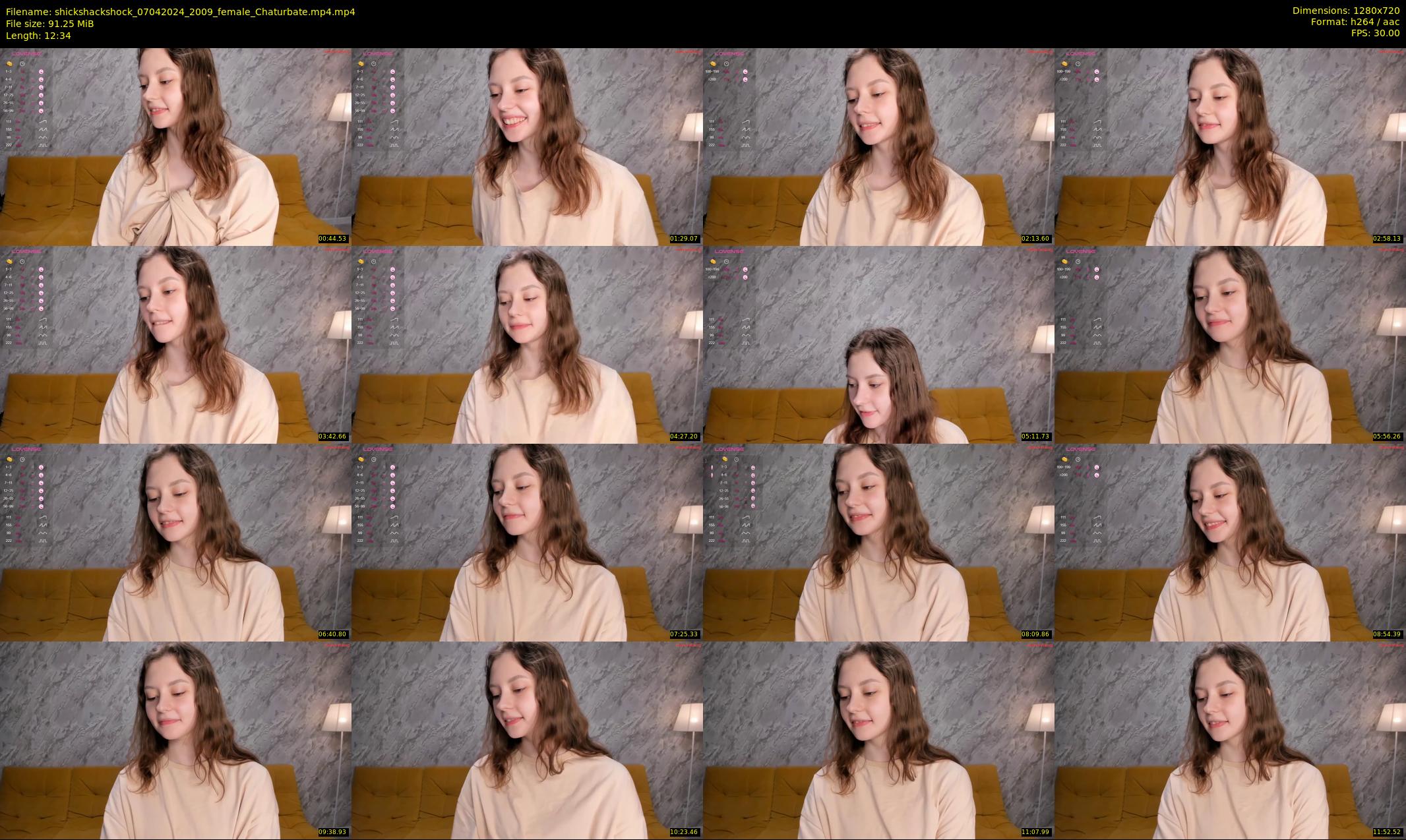 shickshackshock — 13 minute Chaturbate female cam show recording, 720p, Apr 7, 2024
