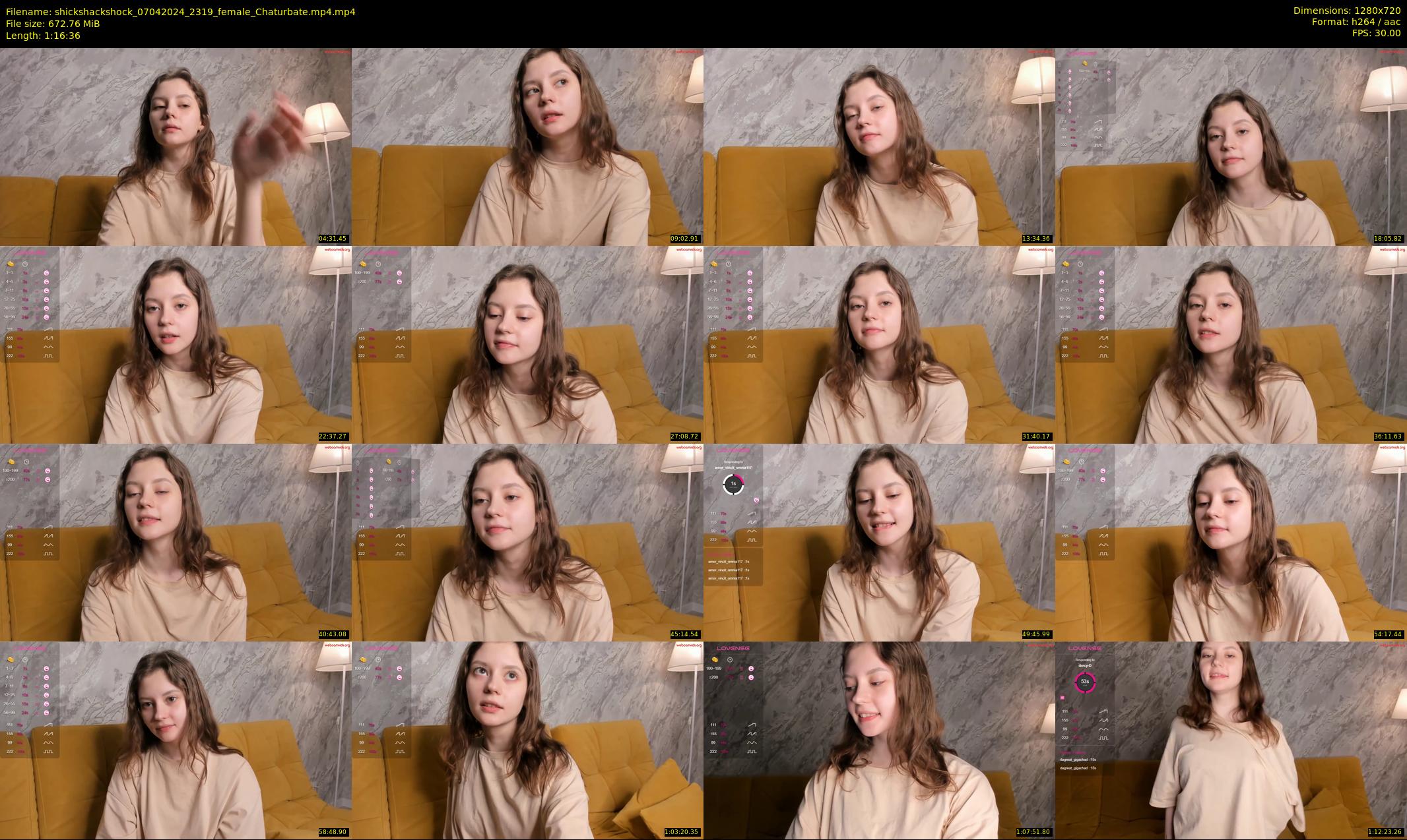 shickshackshock — 77 minute Chaturbate female cam show recording, 720p, Apr 7, 2024