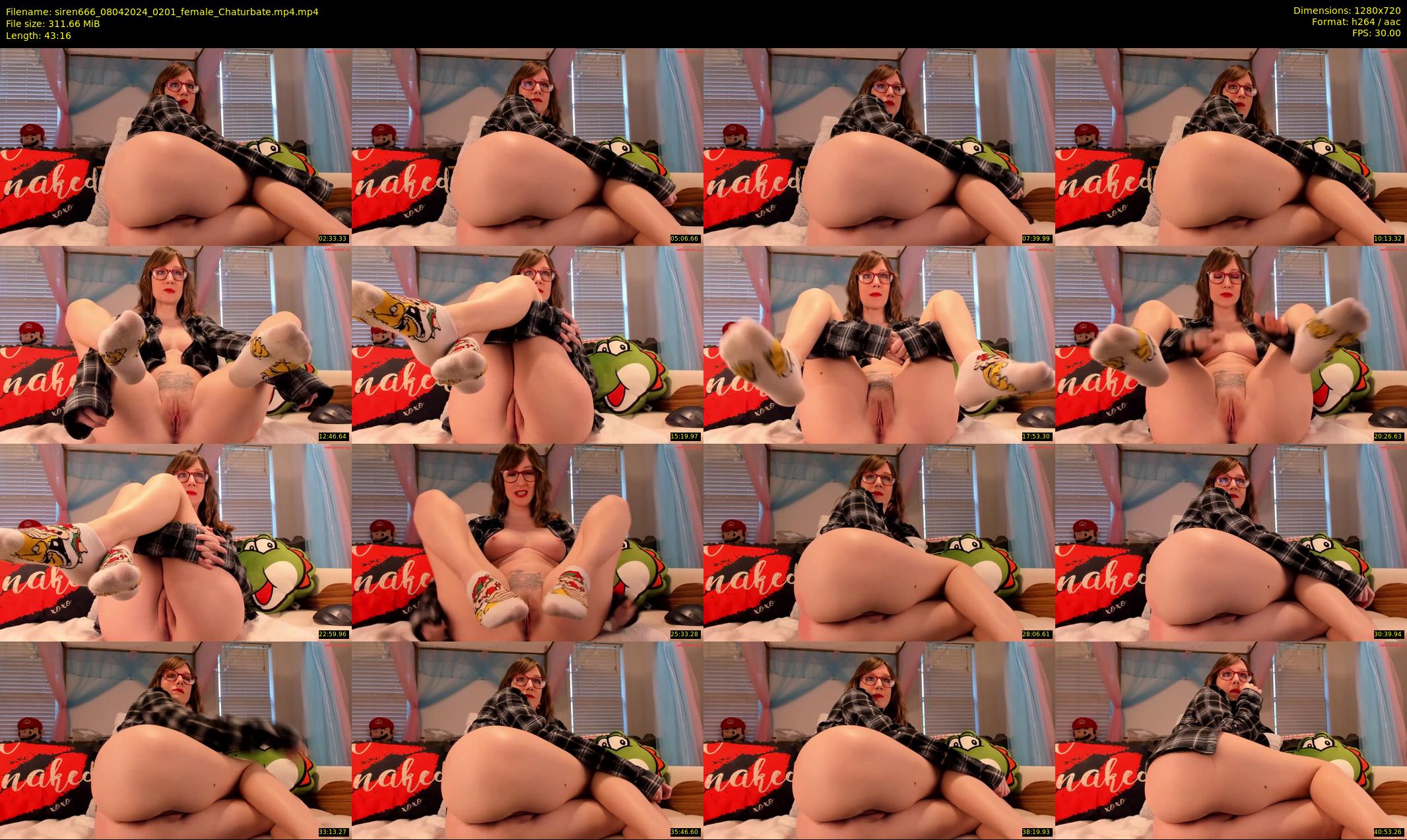 siren666 — 44 minute Chaturbate female cam show recording, 720p, Apr 8, 2024