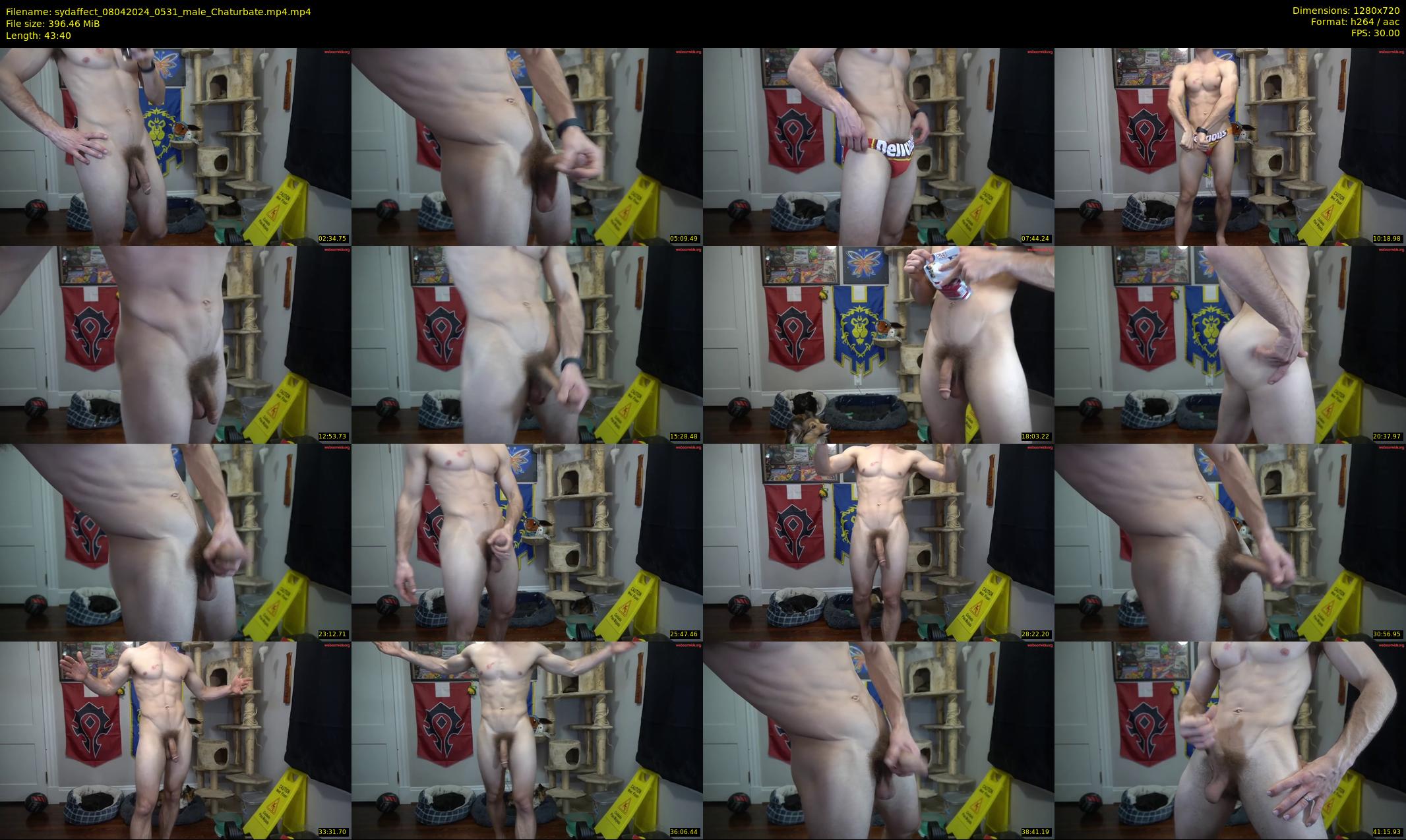 sydaffect — 44 minute Chaturbate male cam show recording, 720p, Apr 8, 2024