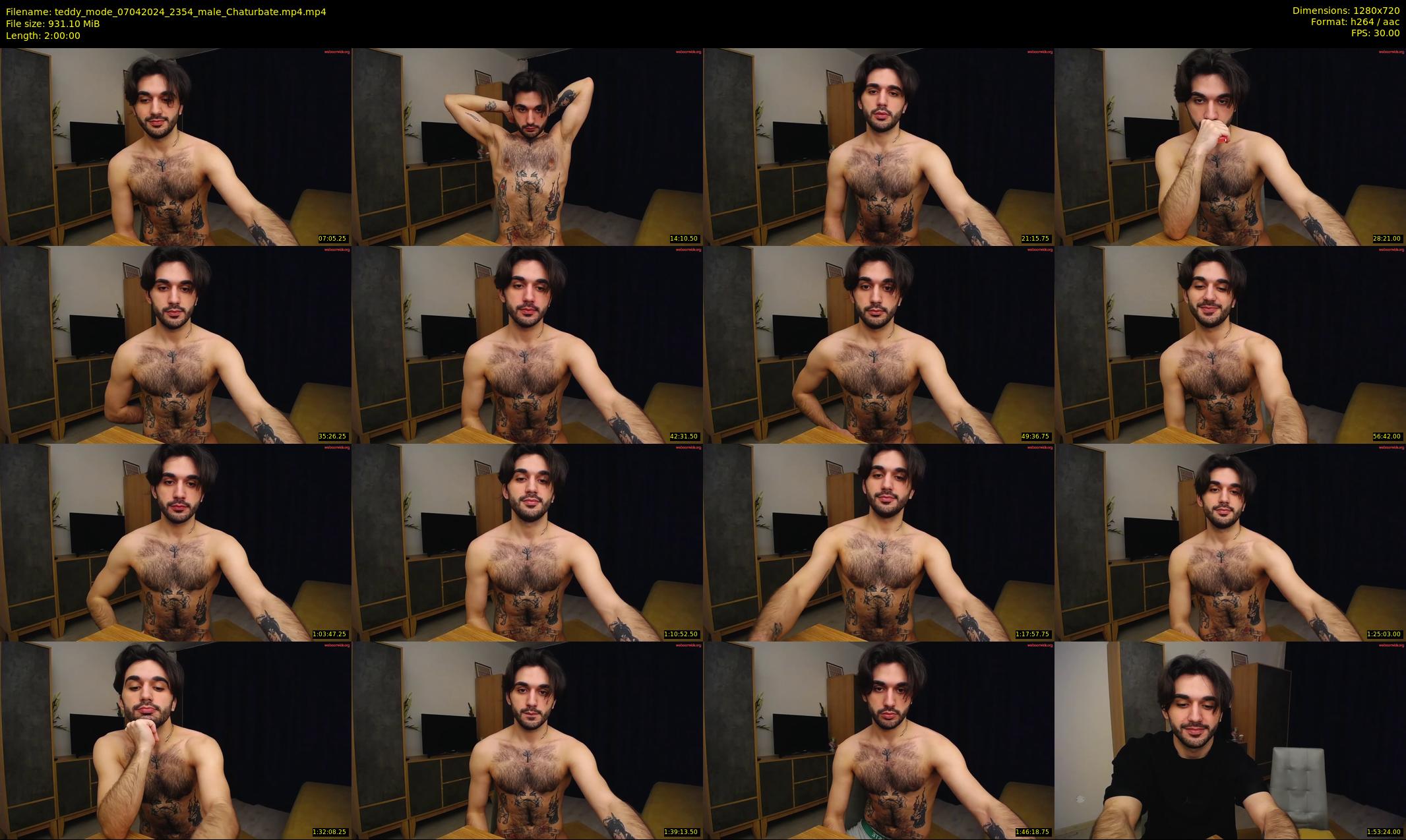 teddy_mode — 120 minute Chaturbate couple cam show recording, 720p, Apr 7, 2024