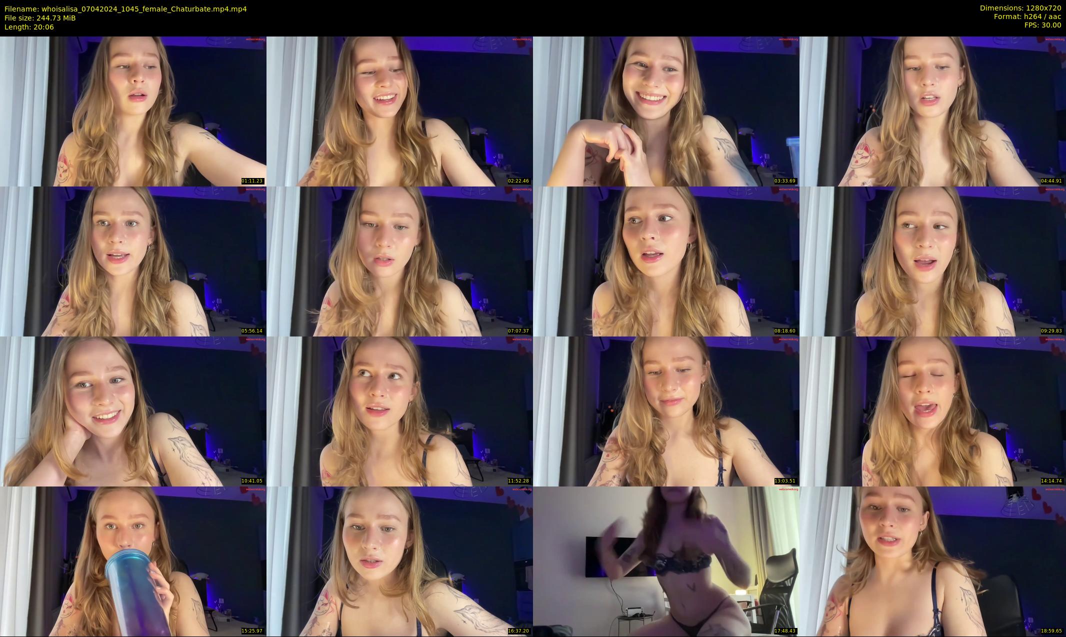 whoisalisa — 21 minute Chaturbate female cam show recording, 720p, Apr 7, 2024