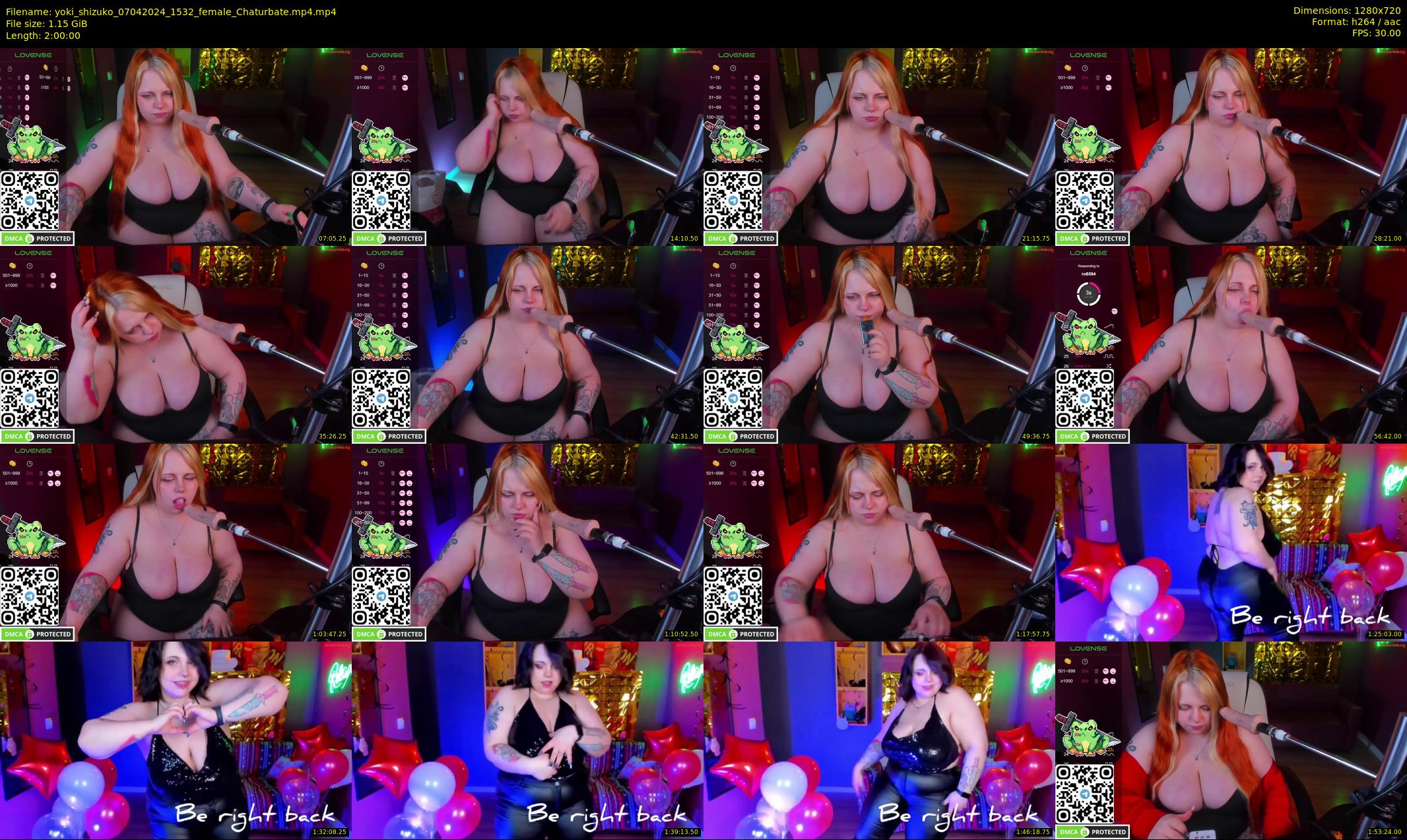 yoki_shizuko — 120 minute Chaturbate female cam show recording, 720p, Apr 7, 2024