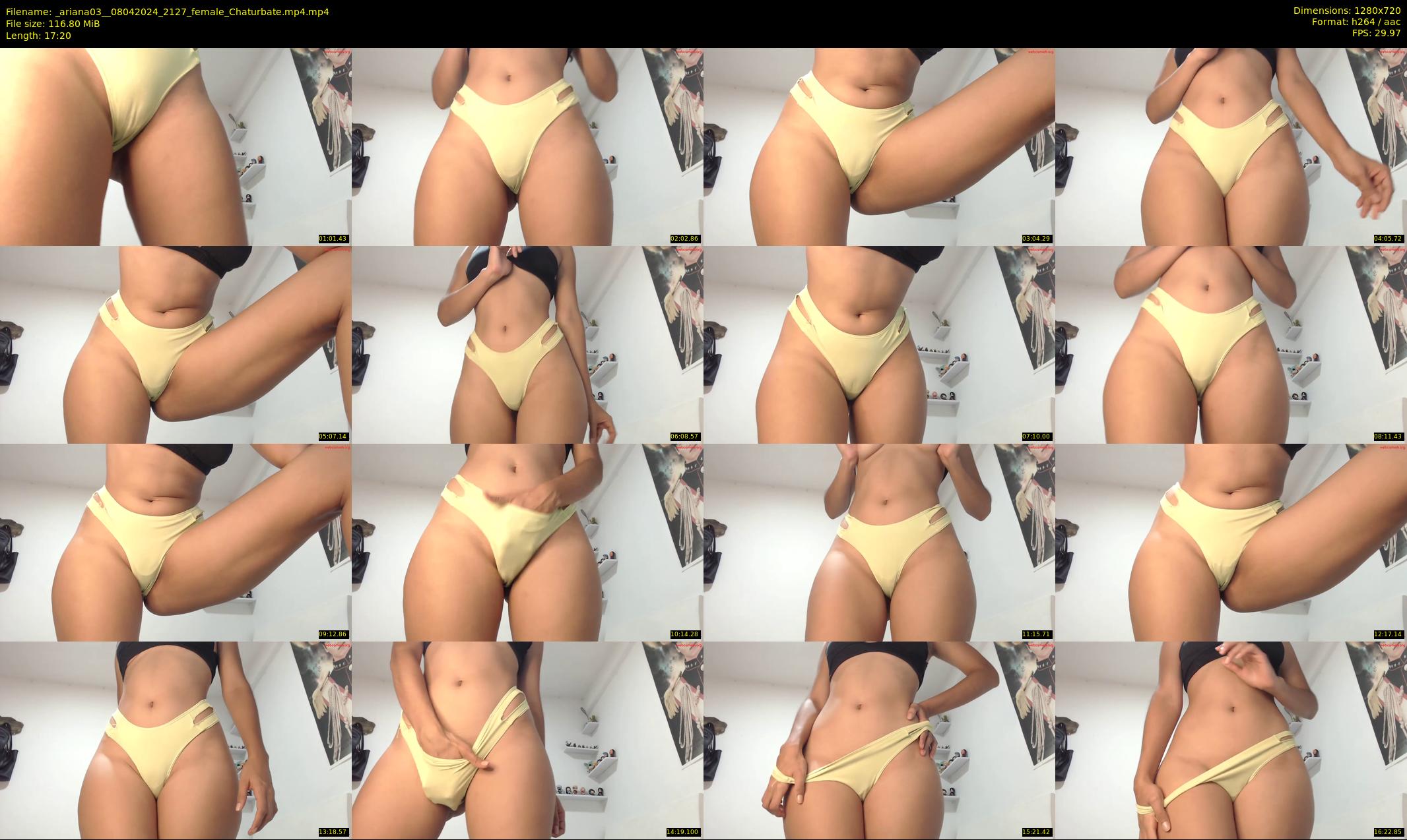 _ariana03_ — 18 minute Chaturbate female cam show recording, 720p, Apr 8, 2024
