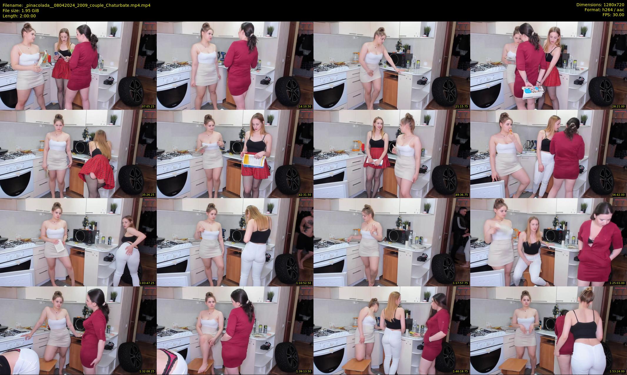 _pinacolada_ — 120 minute Chaturbate couple cam show recording, 720p, Apr 8, 2024
