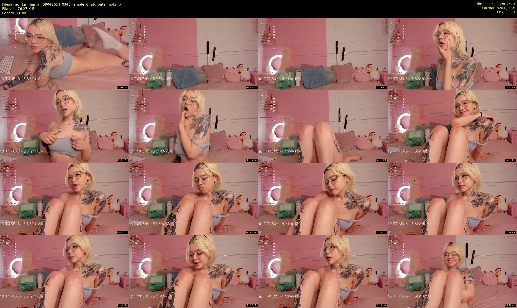 _tammarra_ — 12 minute Chaturbate female cam show recording, 720p, Apr 9, 2024