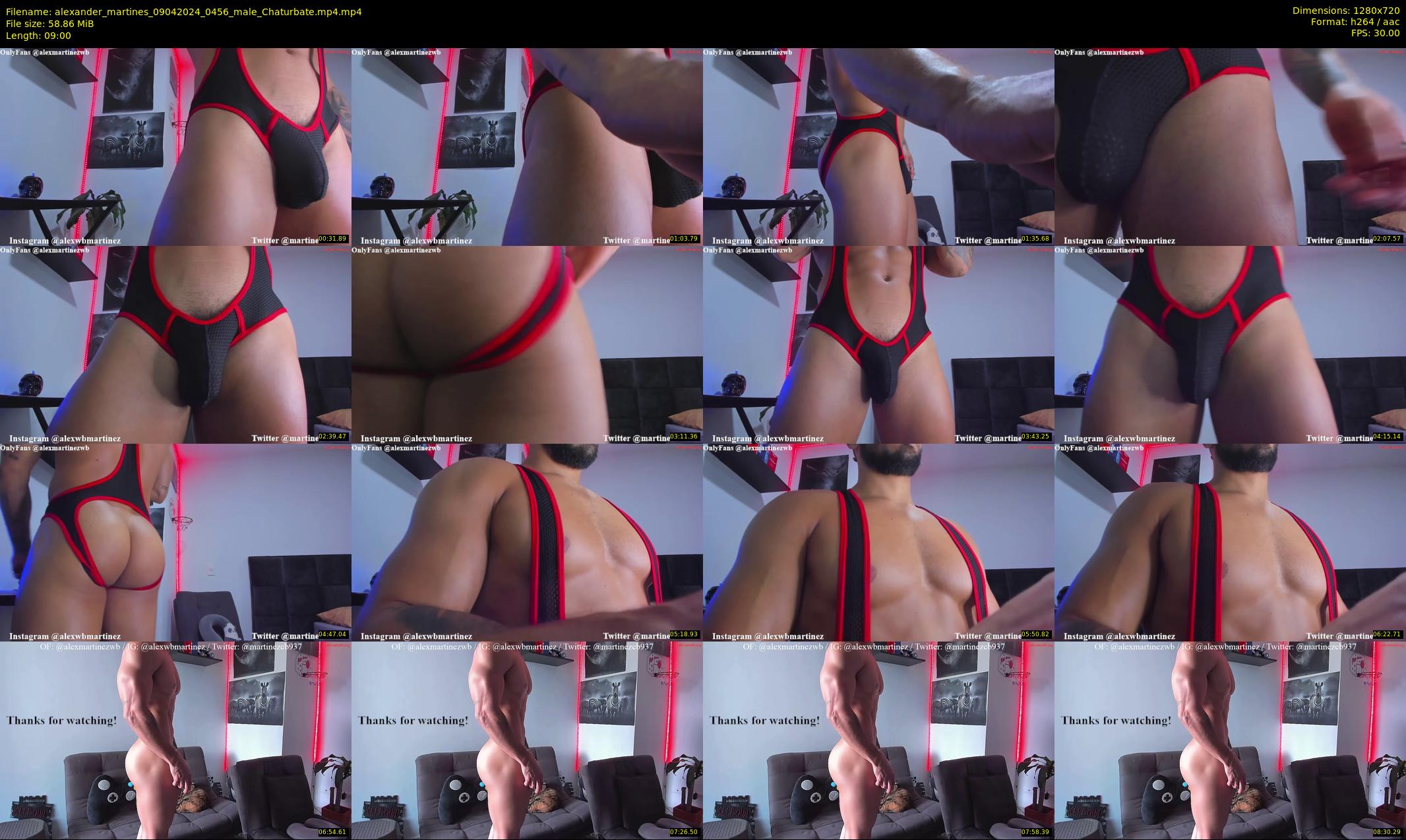alexander_martines — 9 minute Chaturbate male cam show recording, 720p, Apr 9, 2024