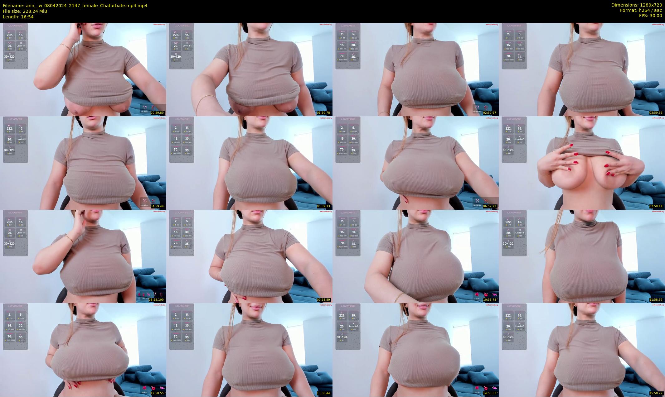 ann__w — 17 minute Chaturbate female cam show recording, 720p, Apr 8, 2024